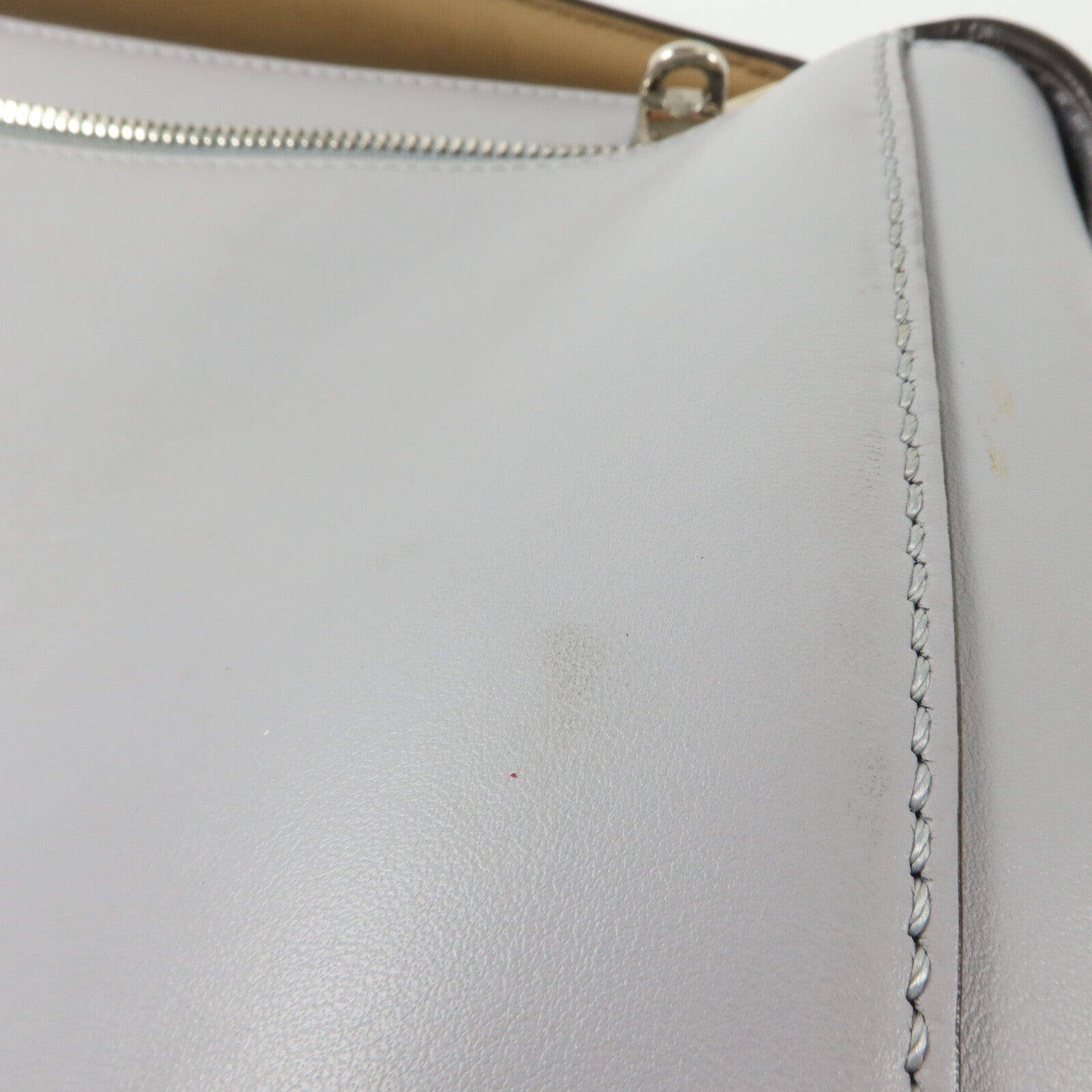 FENDI 牛皮皮革/蛇皮皮革Dotcom Medium手挽肩背兩用袋