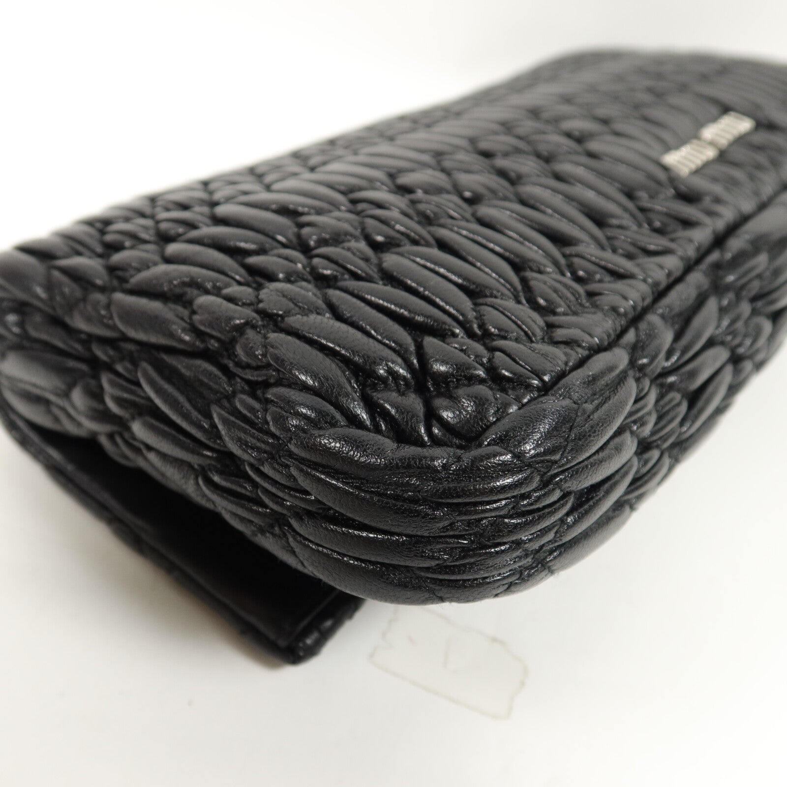 Miu Miu 羊皮皮革Shoulder Bag鏈帶肩背袋