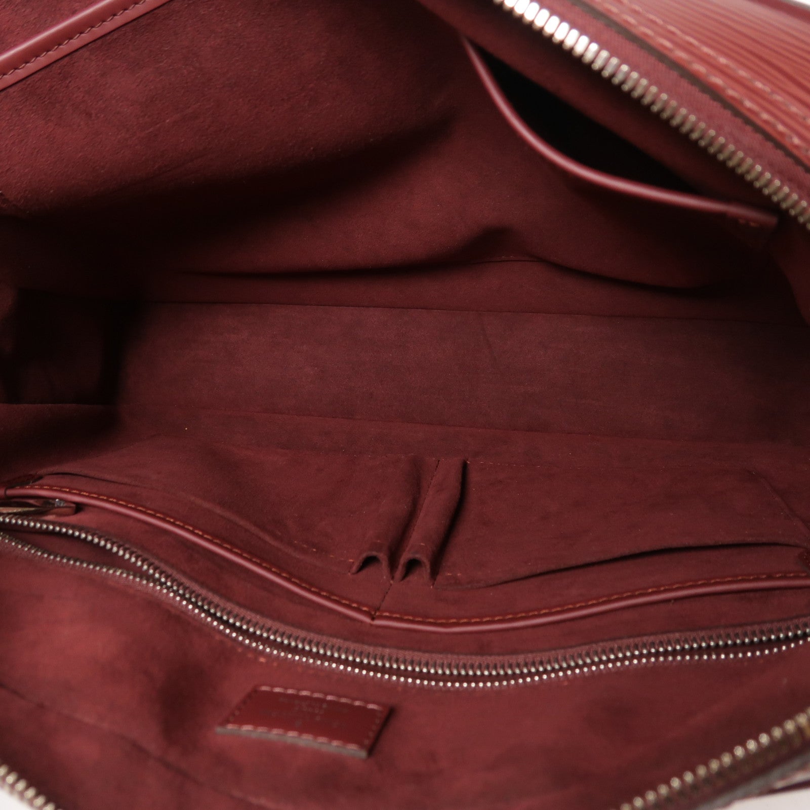 LOUIS VUITTON Epi PDB Porte銀扣手挽肩背兩用袋