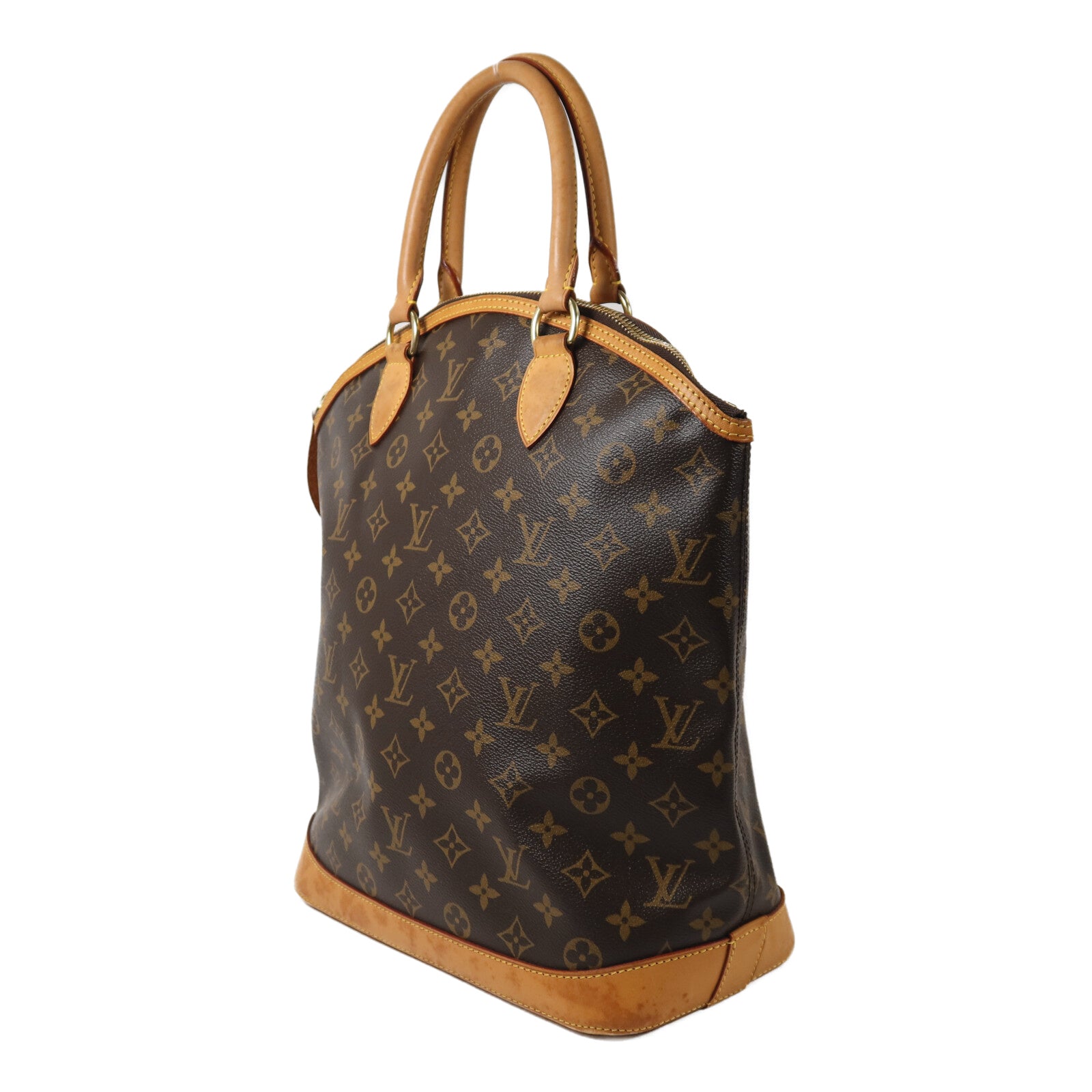 LOUIS VUITTON Monogram Lockit金扣手挽袋