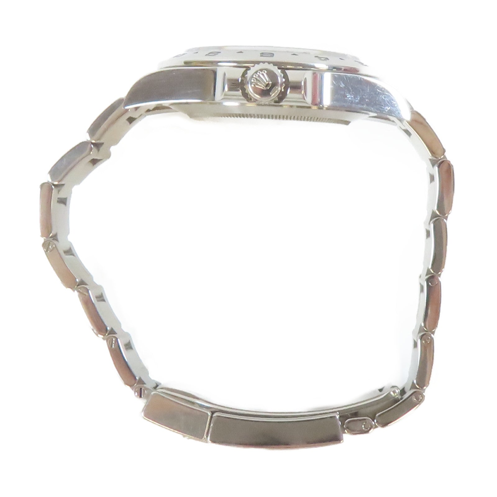 ROLEX ExplorerⅡ不鏽鋼手錶自動機芯白色#20cm
