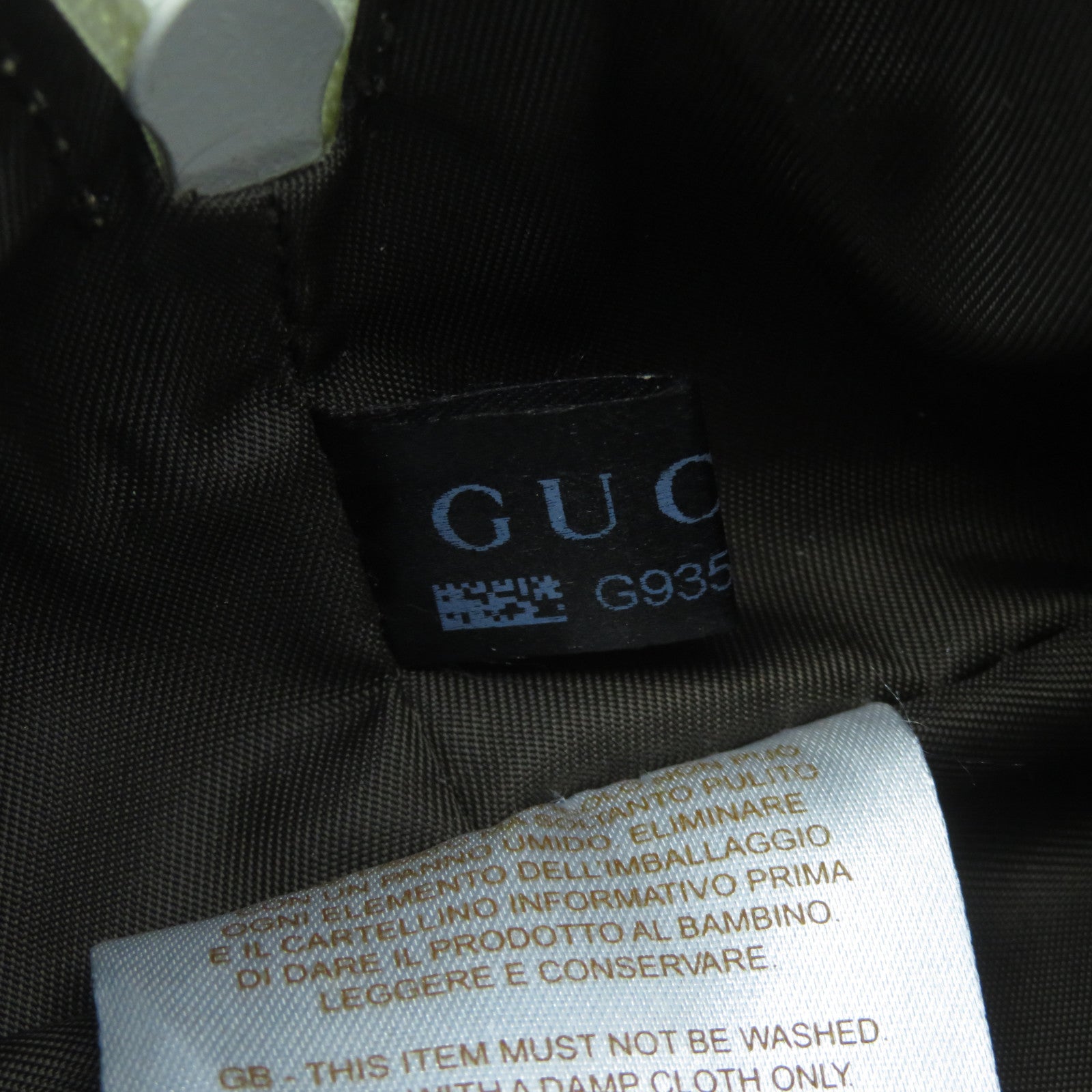 GUCCI 【激減優惠】塗層帆布Boston Bag銀扣手挽袋白色