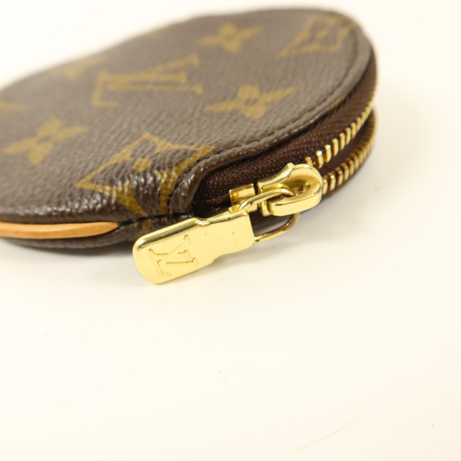 LOUIS VUITTON Monogram Porte-Monnaie Rond零錢包