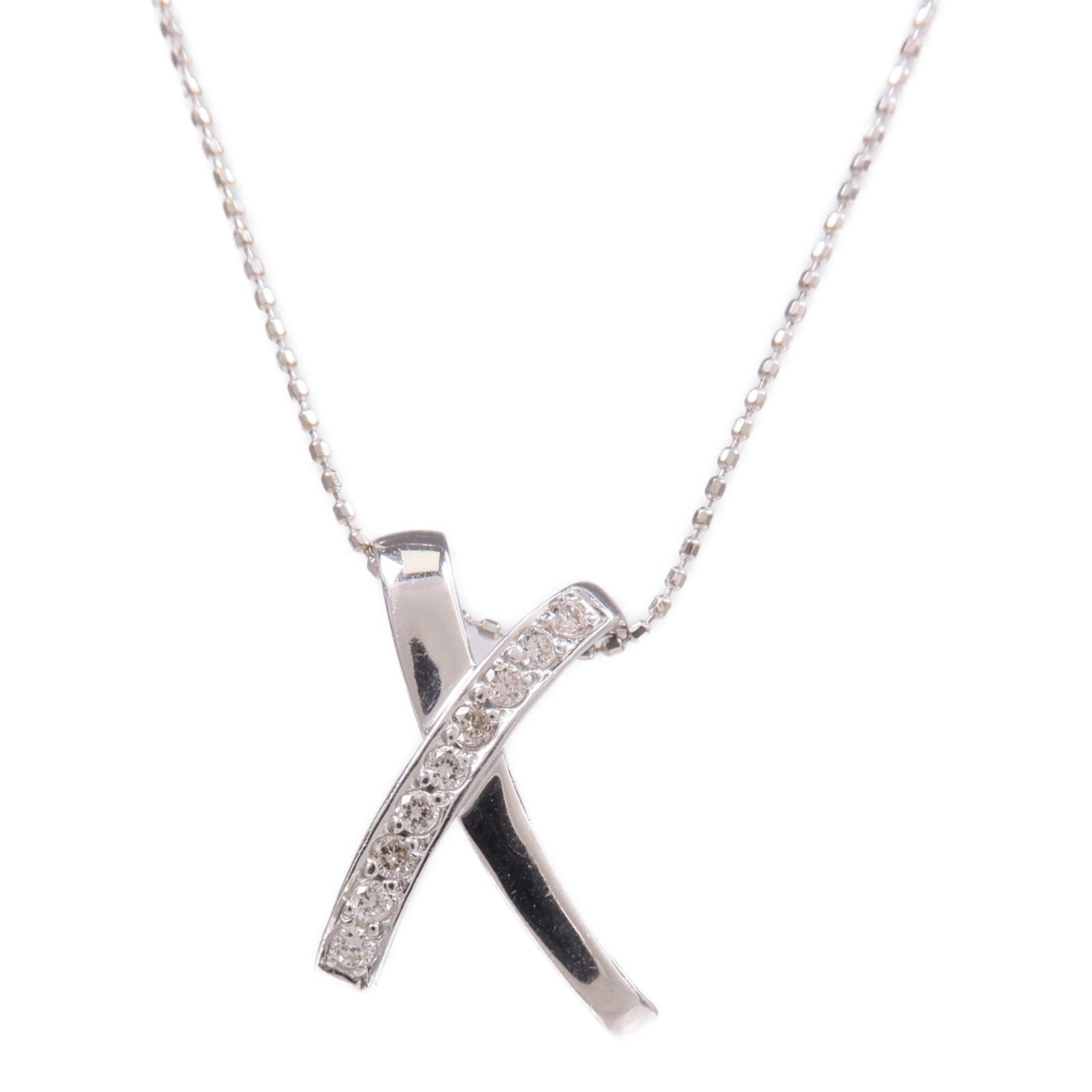 JEWELRY 18K白金Diamond Necklace鑽石項鍊