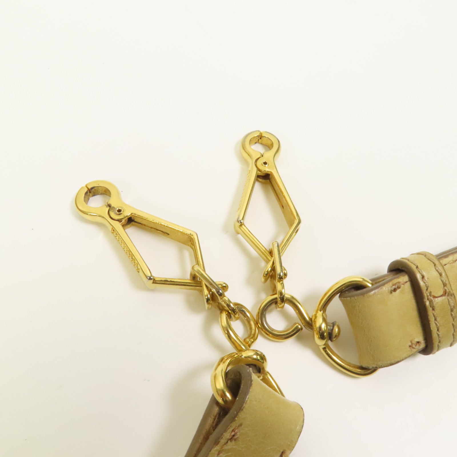 Miu Miu 牛皮皮革2 Way Shoulder金扣手挽肩背兩用袋