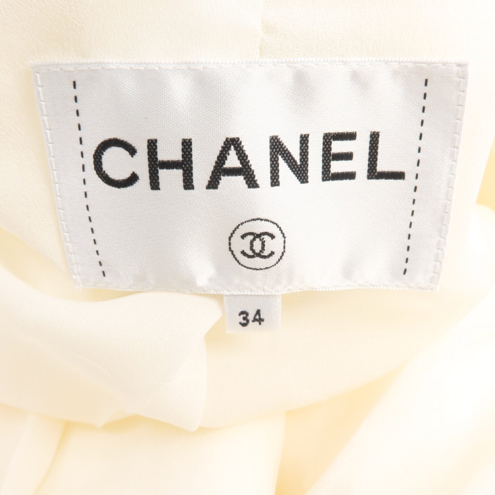 CHANEL Polyester/Cotton Look 61 Collarless Jacket外套