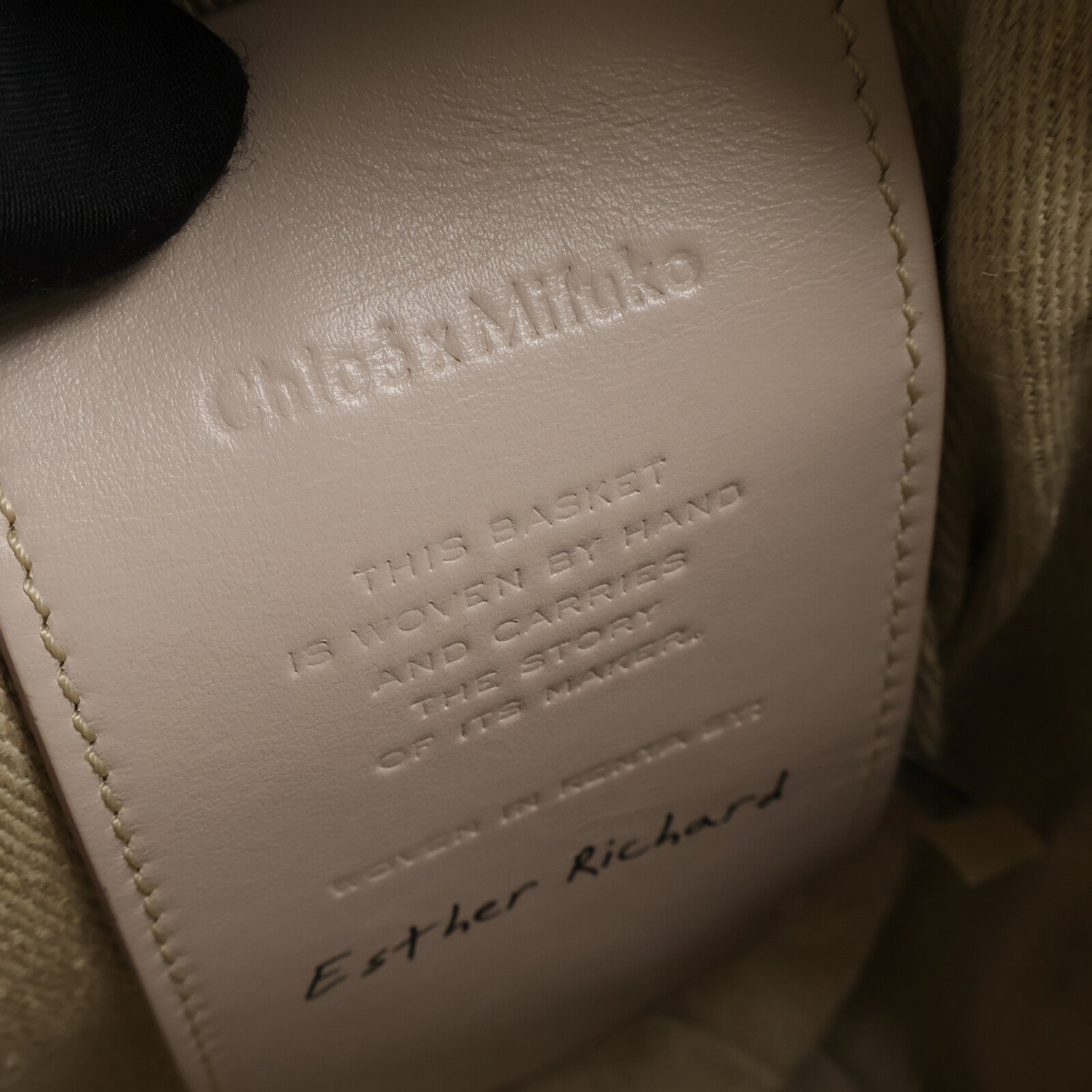 Chloe 藤料Small Woody Basket手挽肩背兩用袋