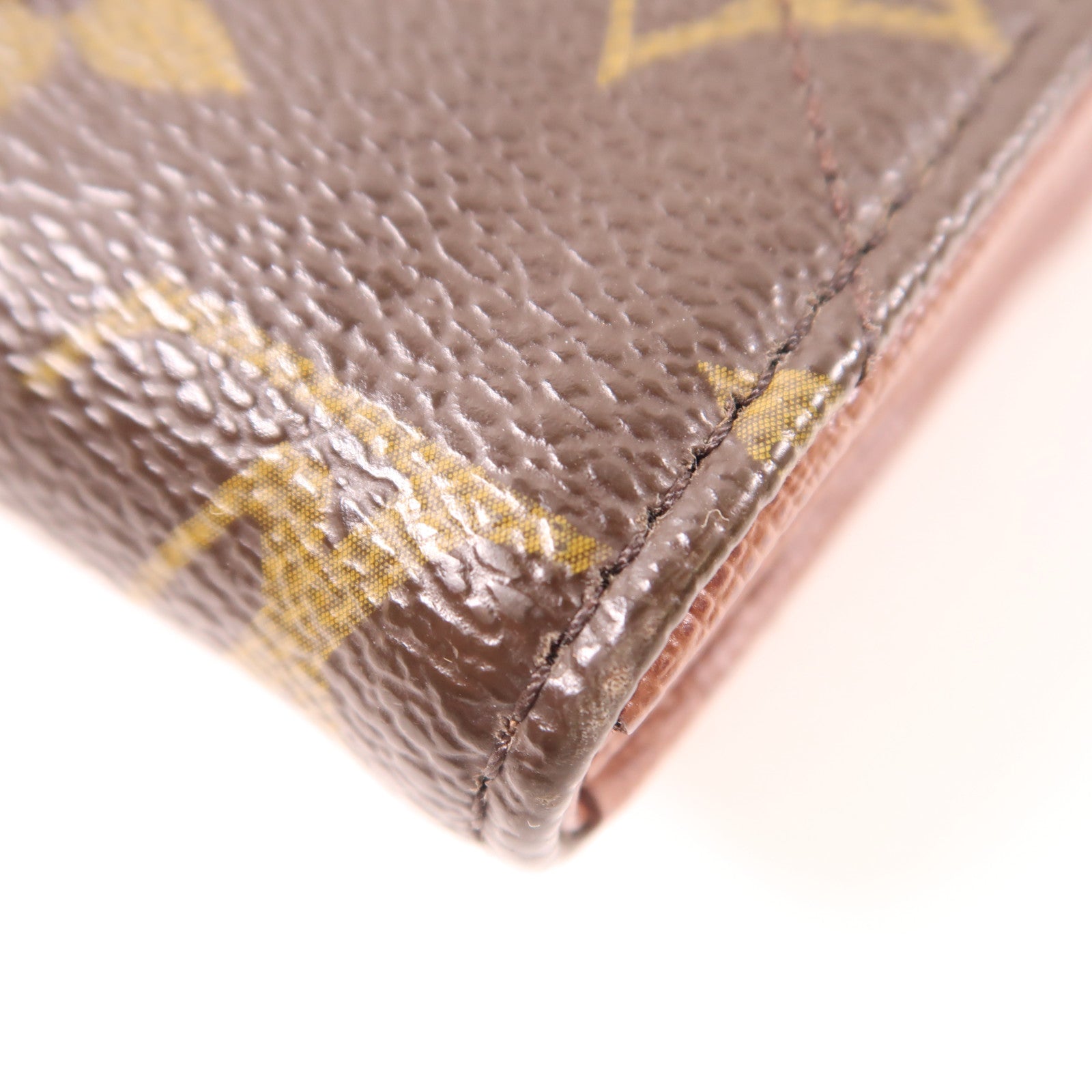 LOUIS VUITTON Monogram Etoile Portefeuille Sarah金扣長錢包棕色