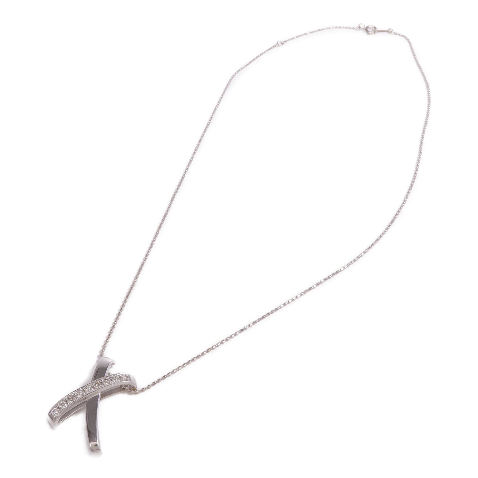 JEWELRY 18K白金Diamond Necklace鑽石項鍊