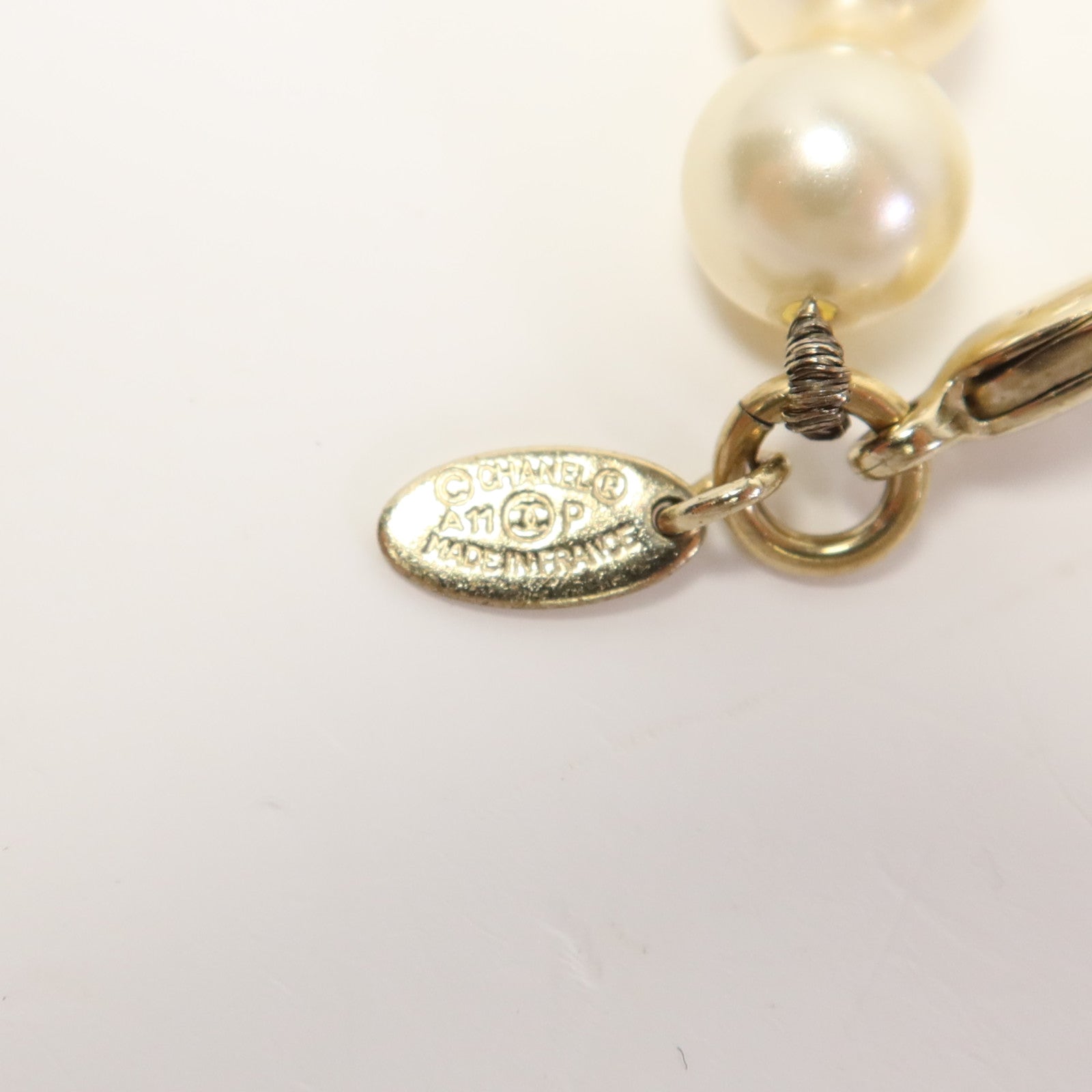 CHANEL 金屬/水晶Bracelet手鏈