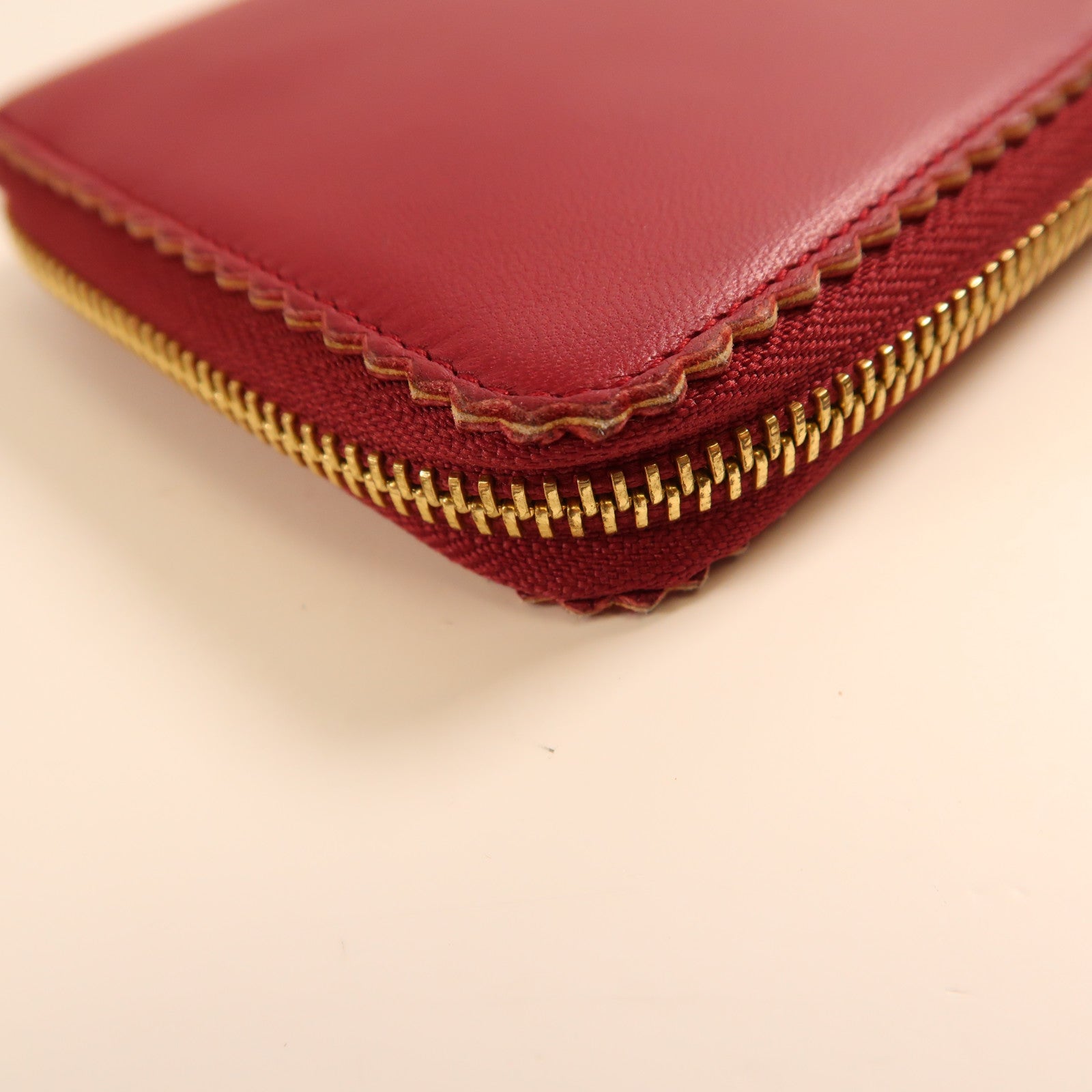 LOEWE 【激減優惠】羊皮皮革Long Wallet金扣長錢包