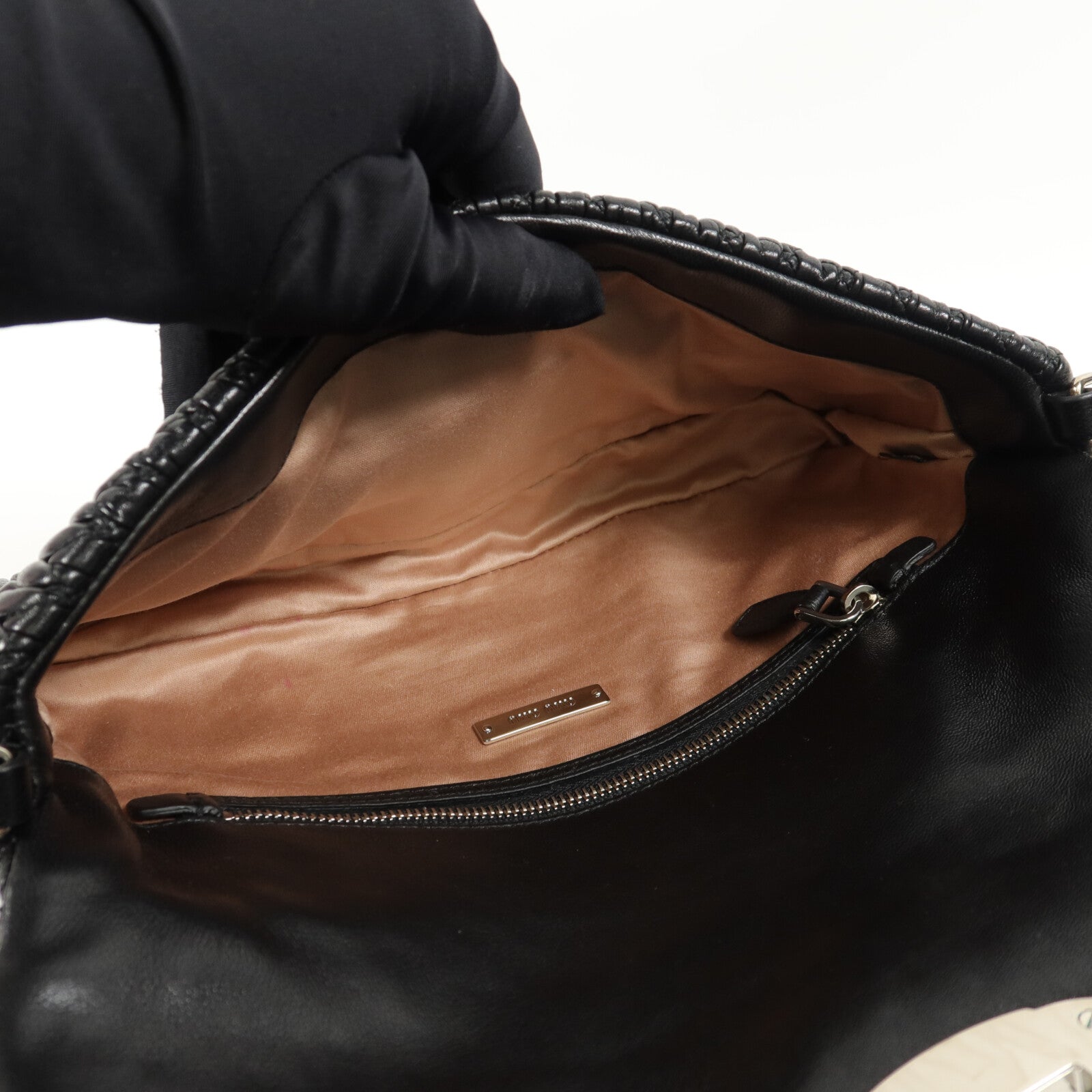 Miu Miu 羊皮皮革Shoulder Bag鏈帶肩背袋