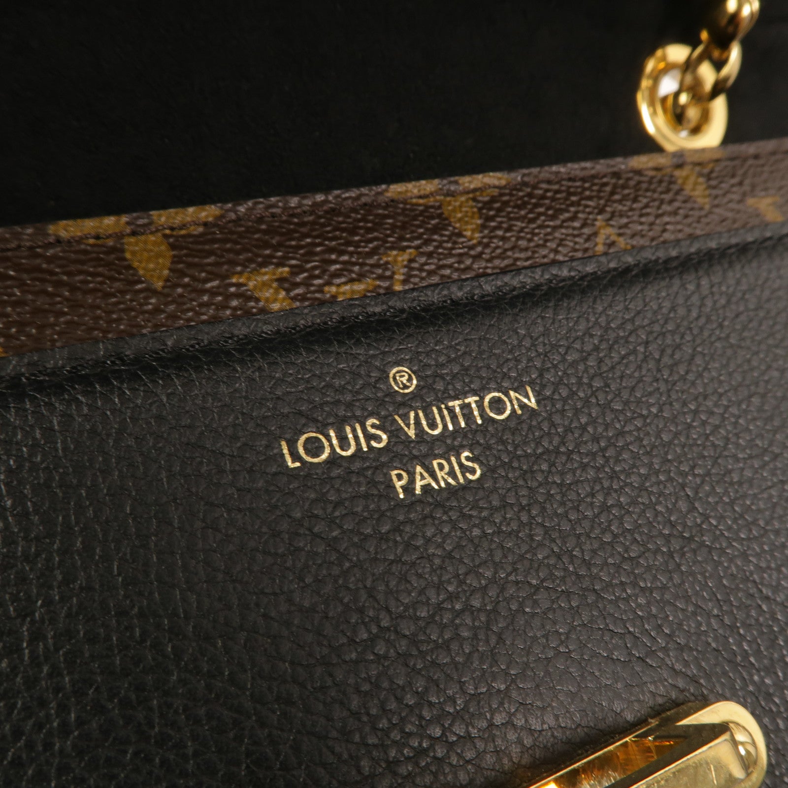 LOUIS VUITTON Monogram Victoire鏈帶肩背袋