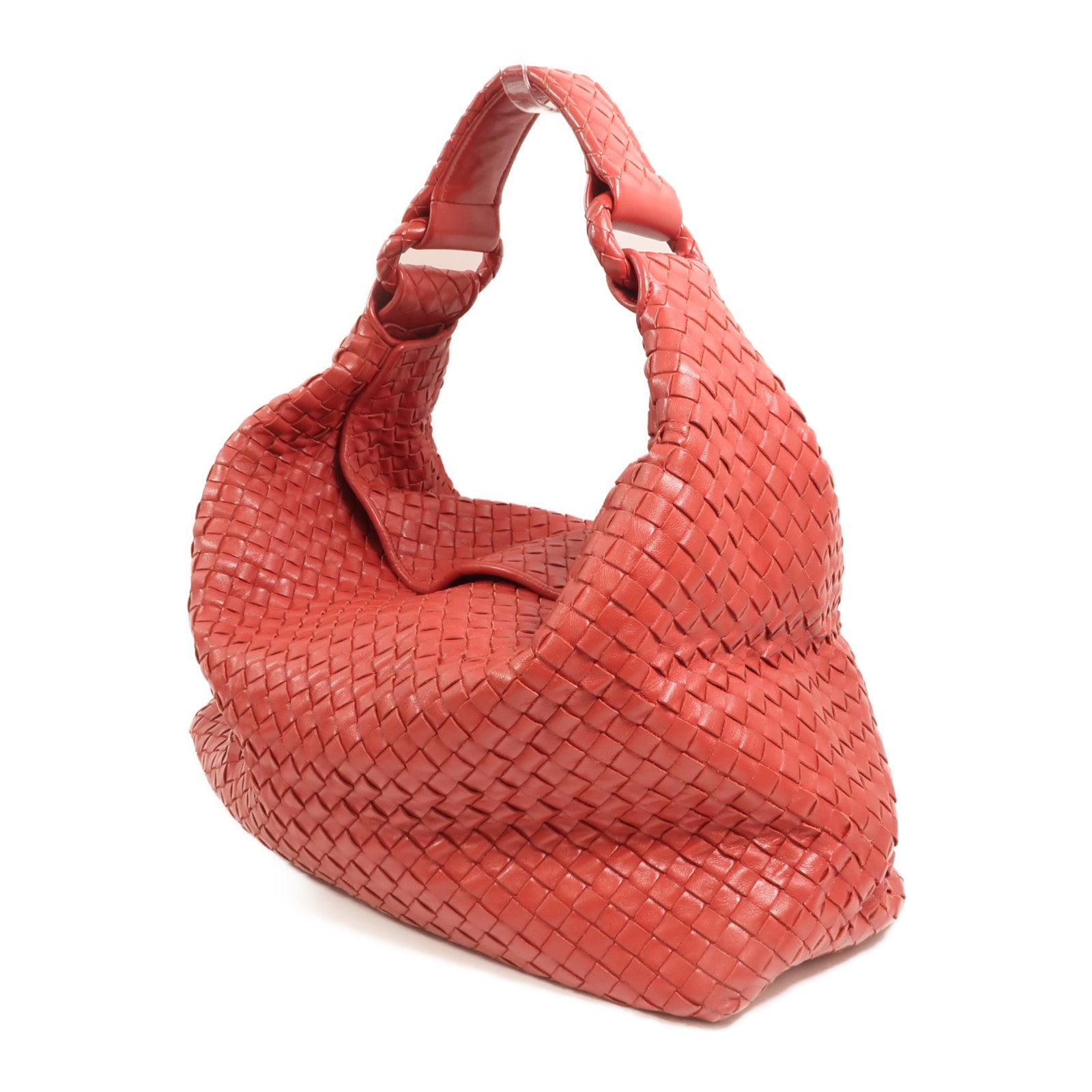 BOTTEGA VENETA 羊皮皮革Shoulder Bag銀扣肩背袋