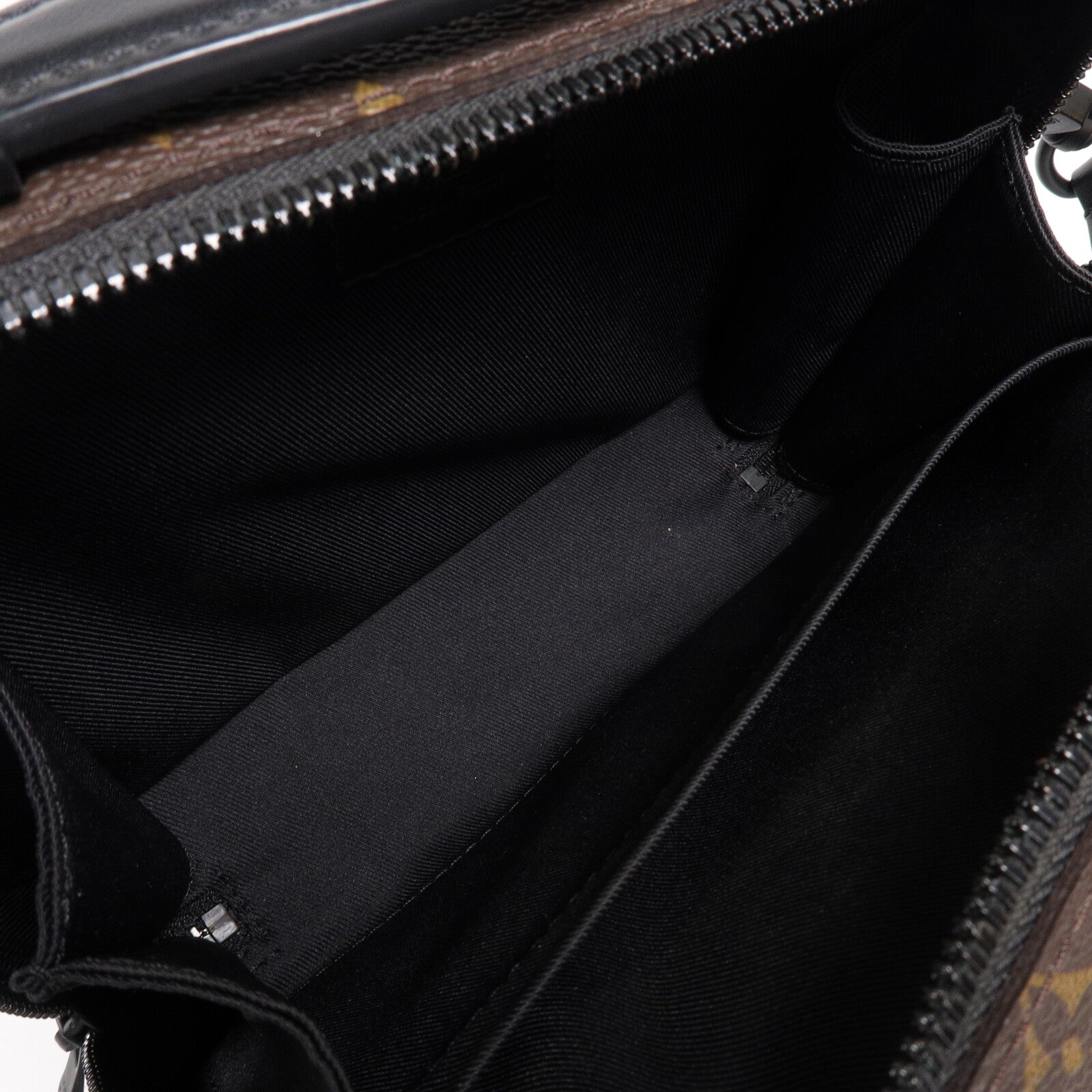 LOUIS VUITTON Monogram Macassar Handle Soft Truck手挽肩背兩用袋