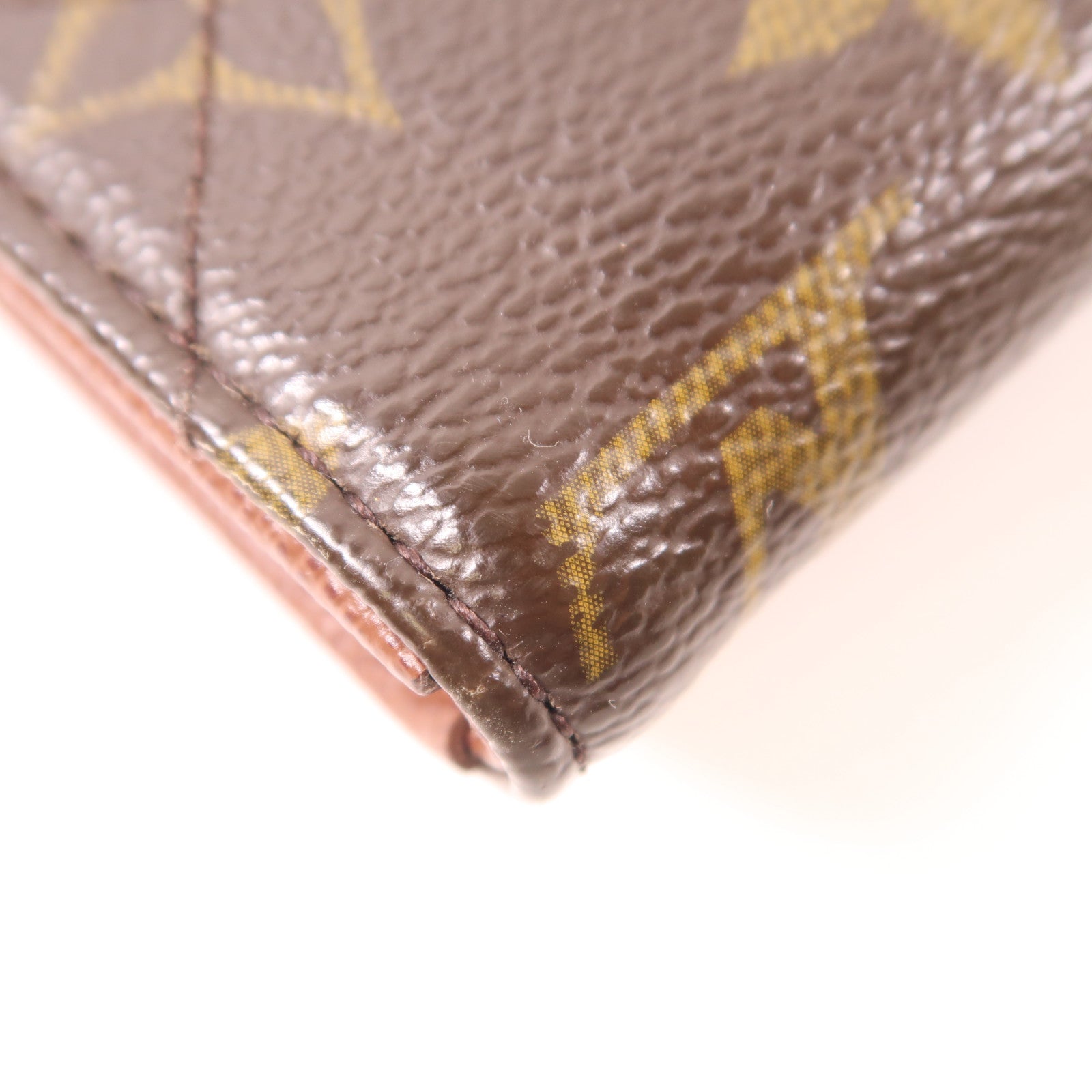LOUIS VUITTON Monogram Etoile Portefeuille Sarah金扣長錢包棕色
