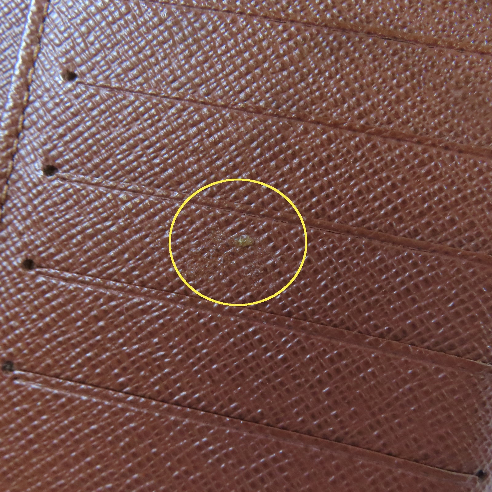 LOUIS VUITTON Monogram Brazza Long Wallet金扣長錢包啡色