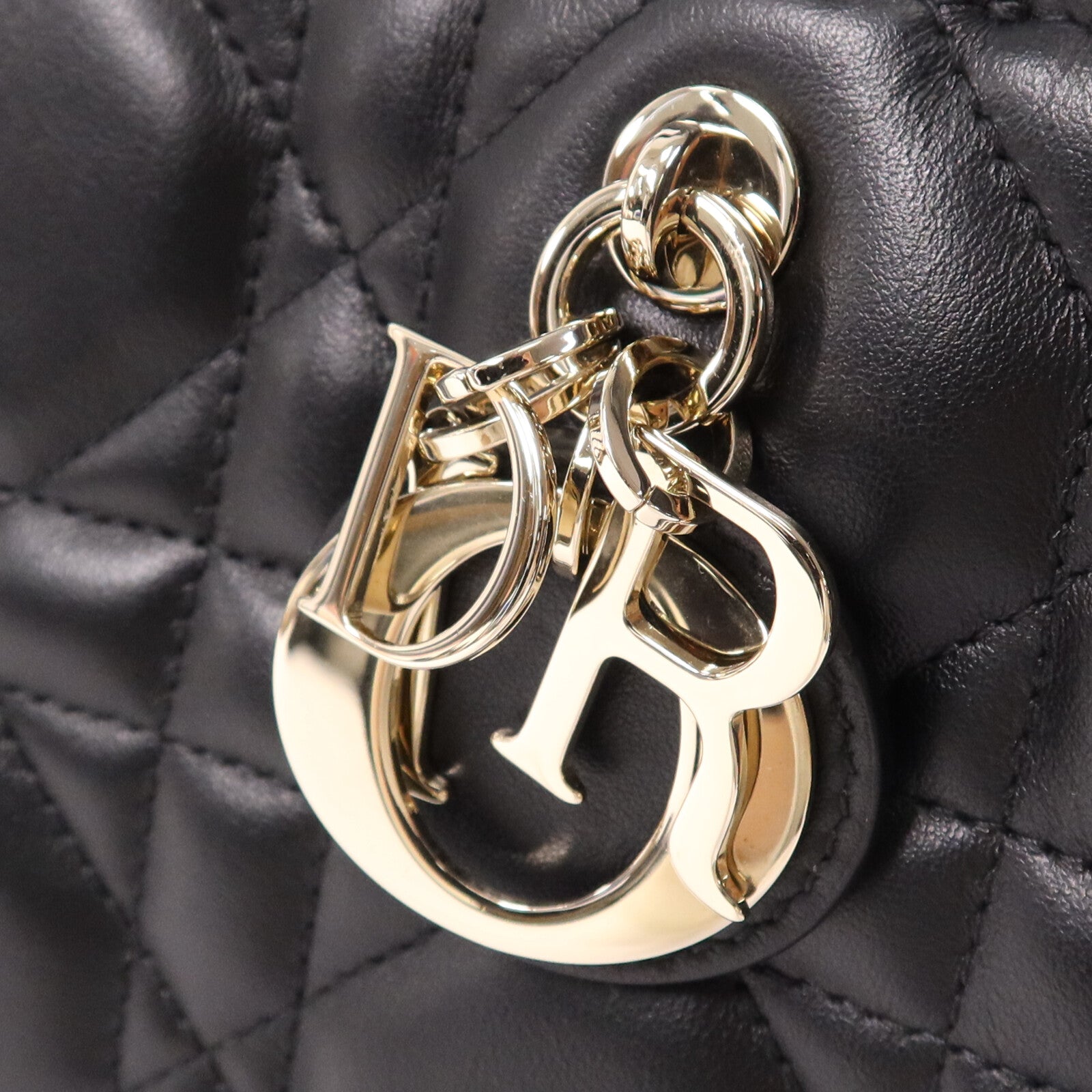Dior 牛皮皮革Book Tote Small金扣手挽肩背兩用袋