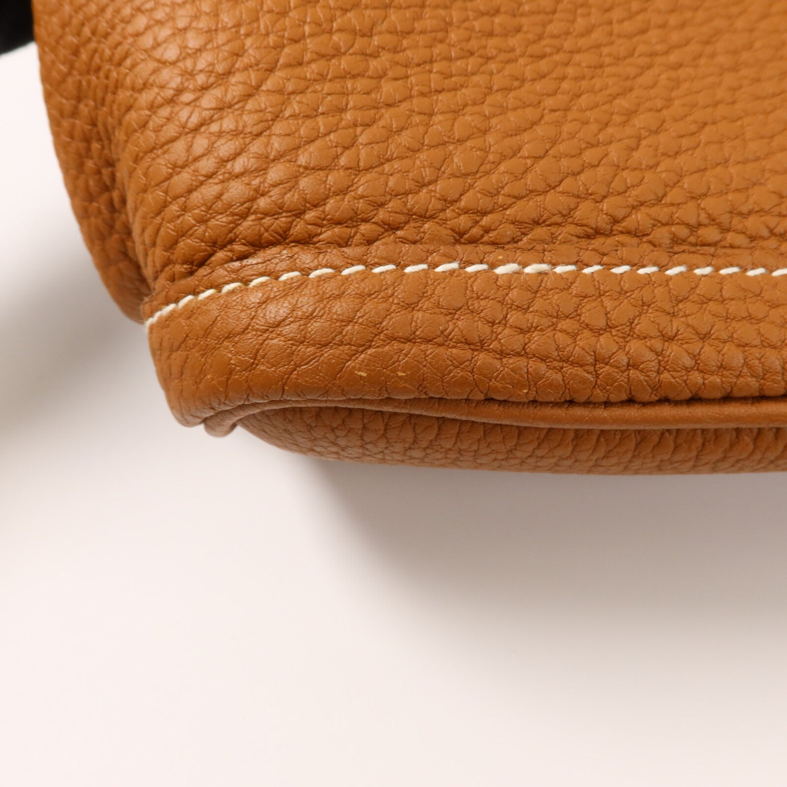 HERMES Negonda皮革Garden Party PM手挽袋Gold