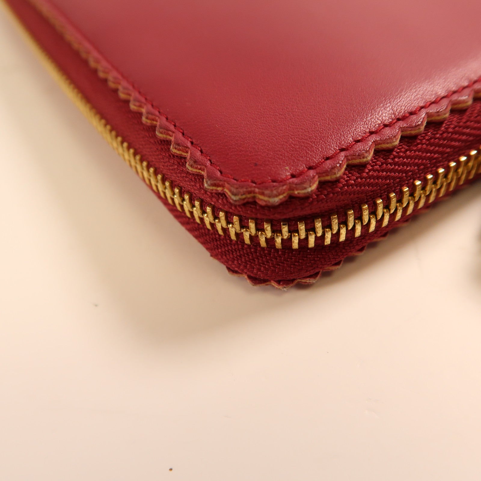 LOEWE 【激減優惠】羊皮皮革Long Wallet金扣長錢包