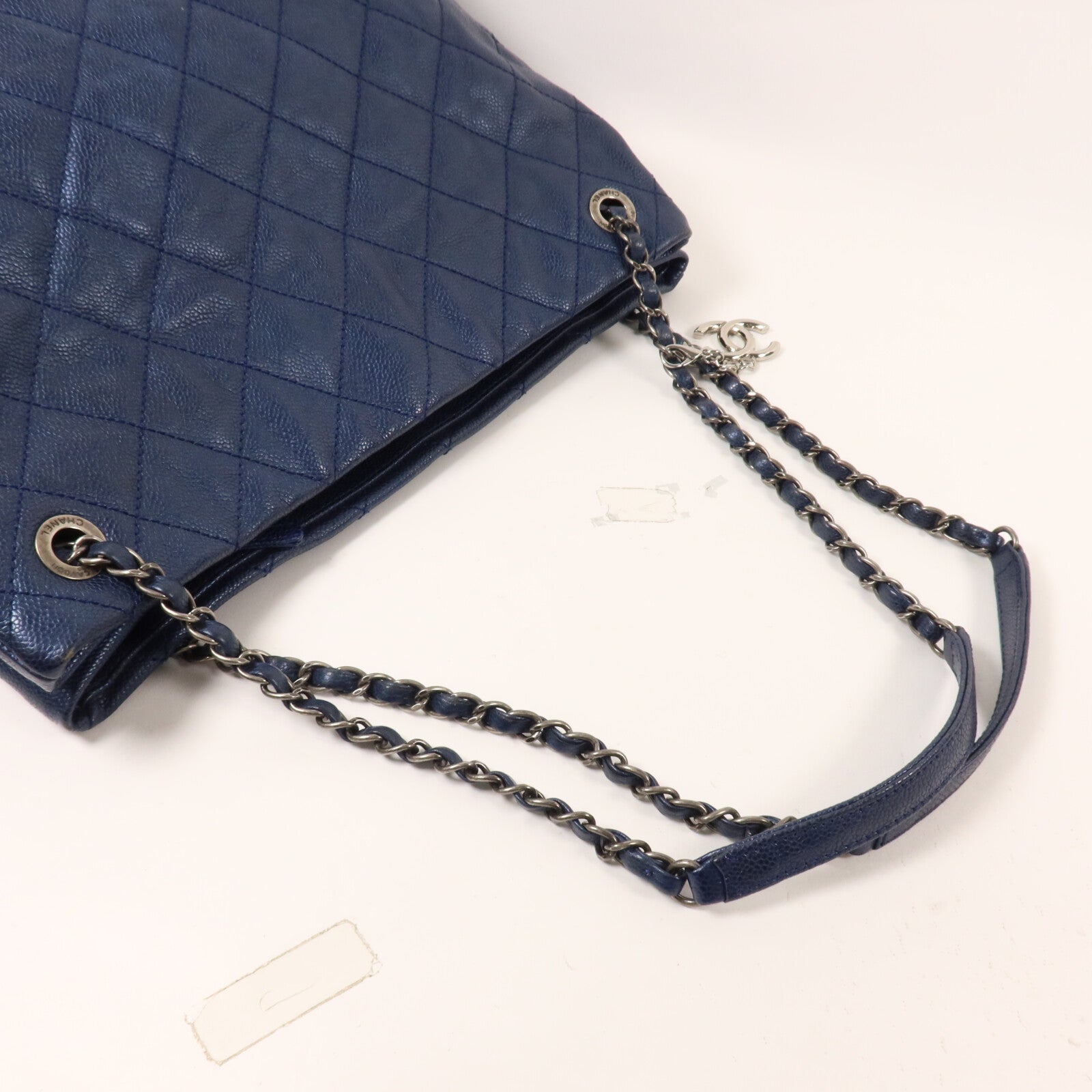 CHANEL 牛皮皮革Chain Shoulder鏈帶肩背袋
