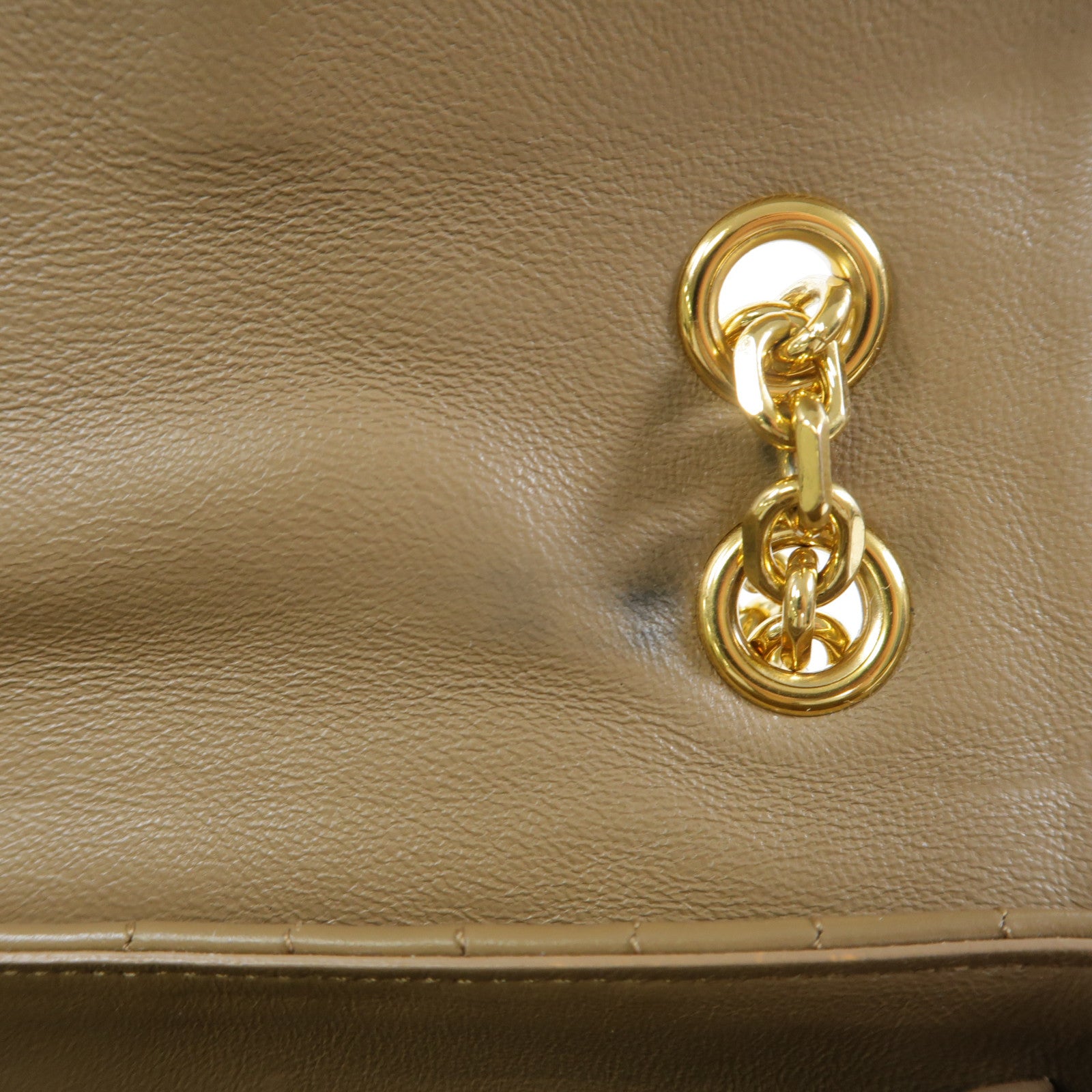 CELINE 牛皮皮革C Bag金扣鏈帶肩背袋
