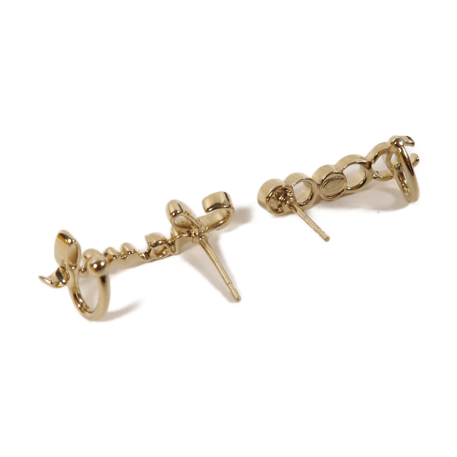 CHANEL 金屬Earrings耳環金色