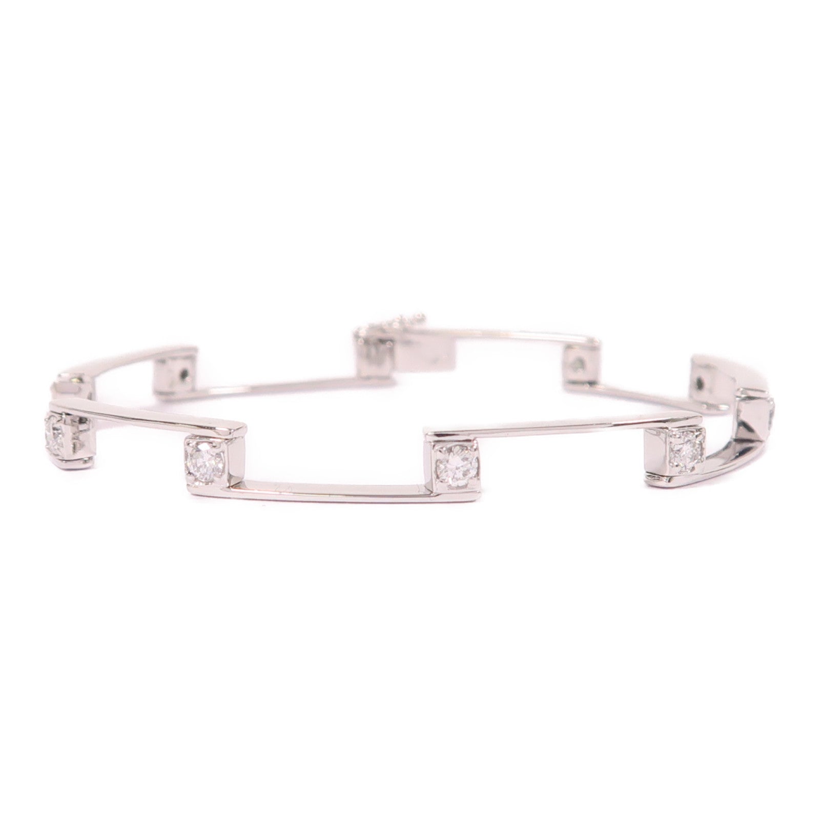 JEWELRY 18K白金Bracelet0.73ct鑽石手鏈
