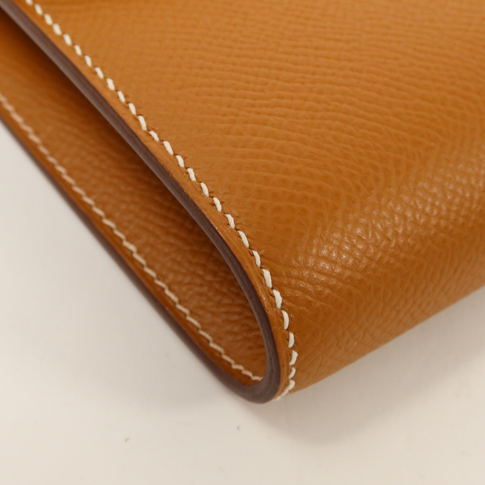 HERMES Epsom皮革Constance To Go肩背袋Gold