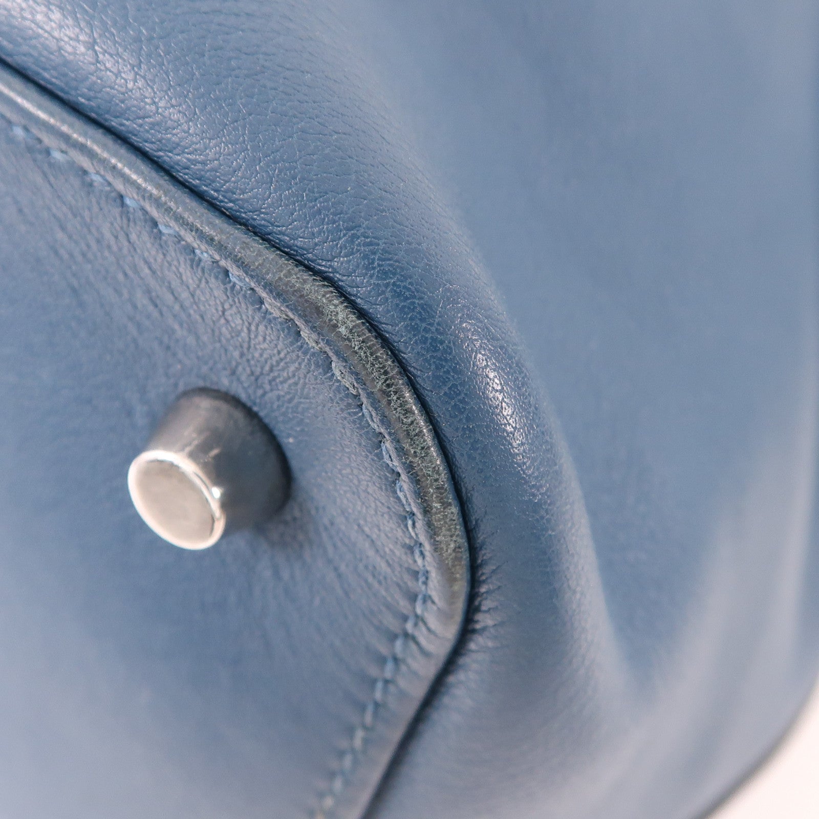 HERMES Evercolor皮革Toolbox 26銀扣手挽肩背兩用袋