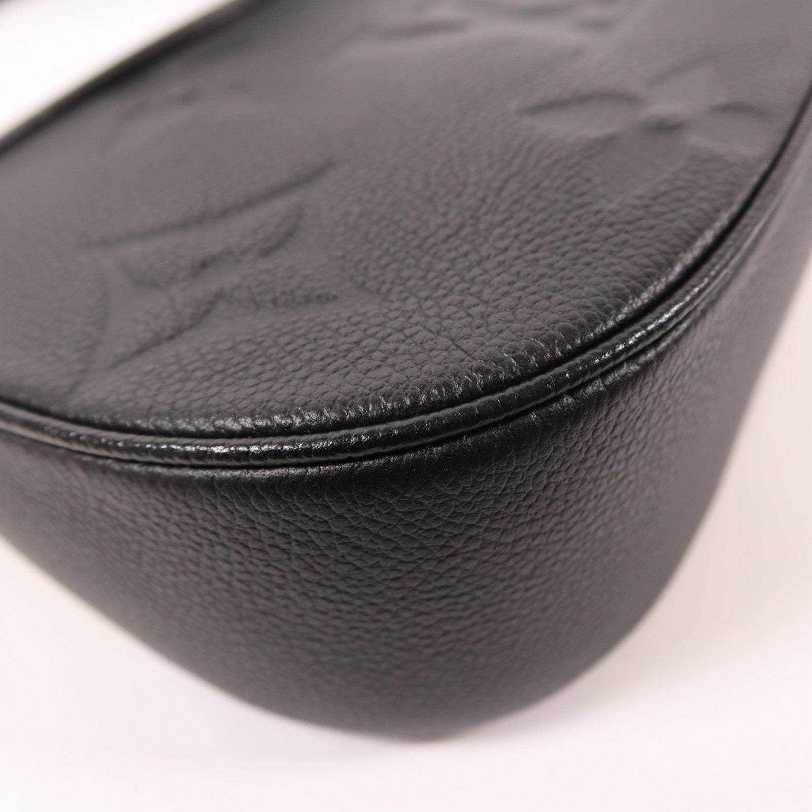 LOUIS VUITTON Monogram Empreinte Bagatelle金扣手挽肩背兩用袋