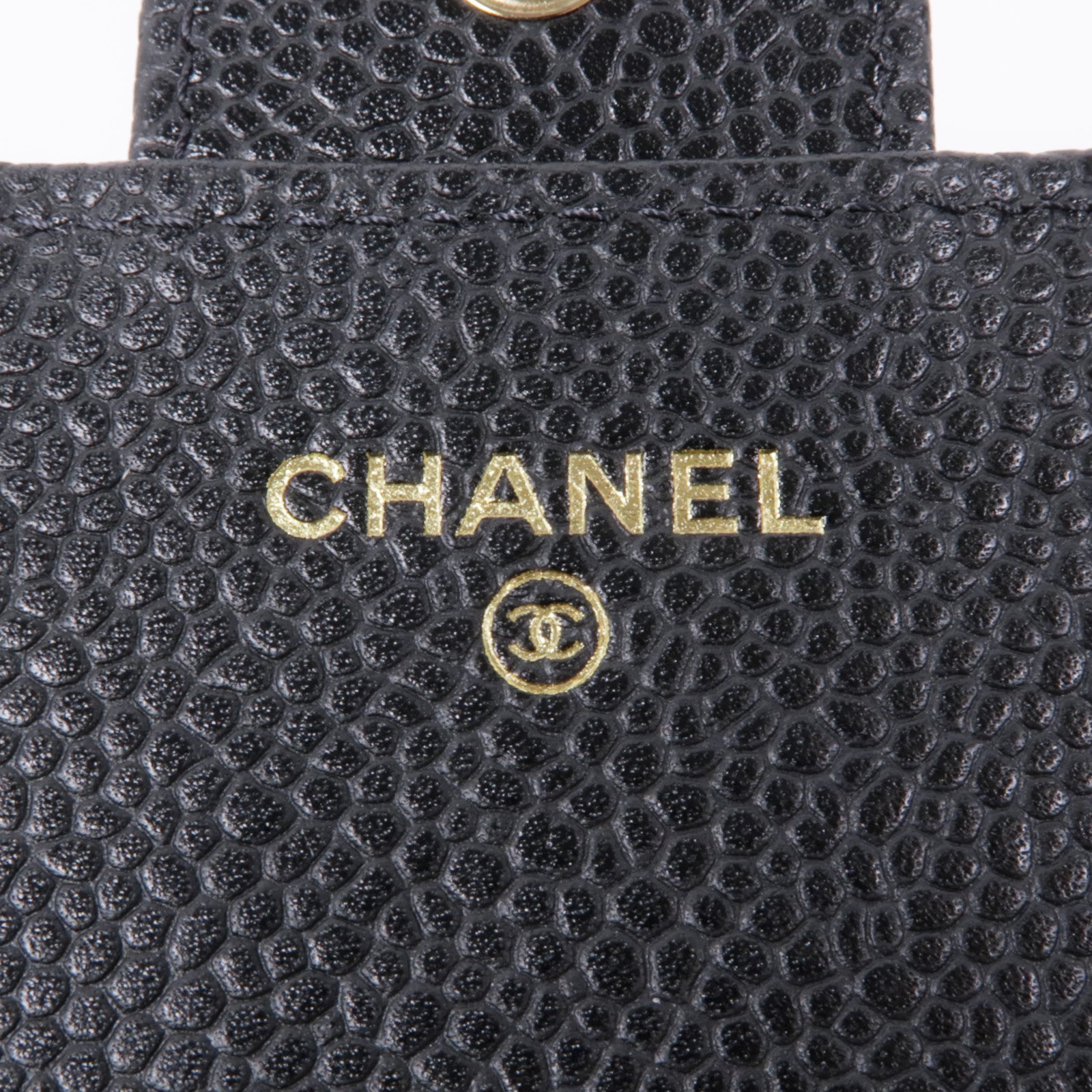 CHANEL 牛皮皮革Classic Small Flap Wallet金扣錢包