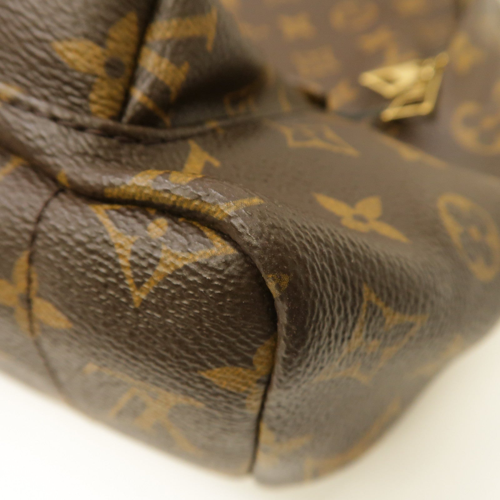 LOUIS VUITTON Monogram Palm Springs MM金扣背包