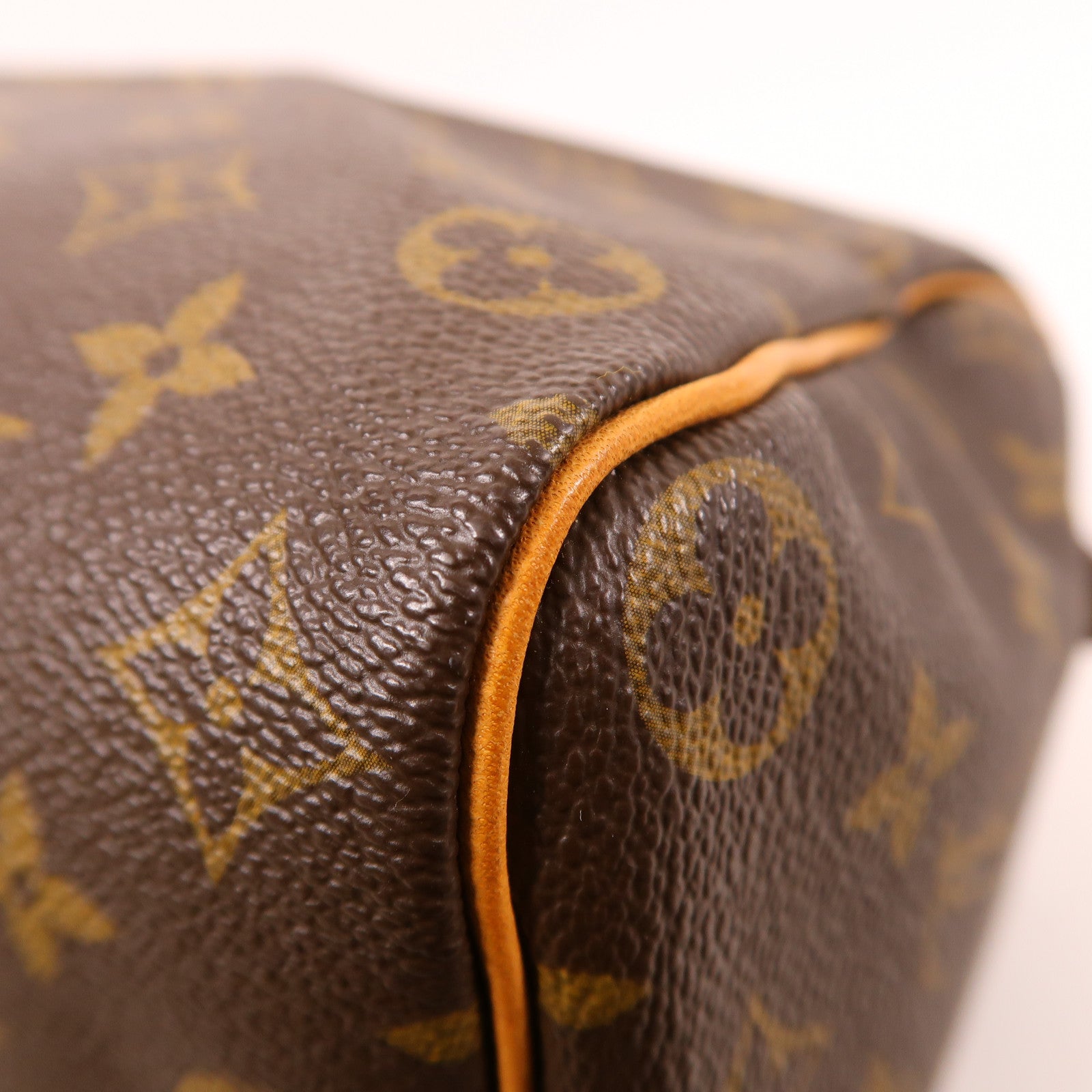 LOUIS VUITTON Monogram Speedy 35金扣手挽袋