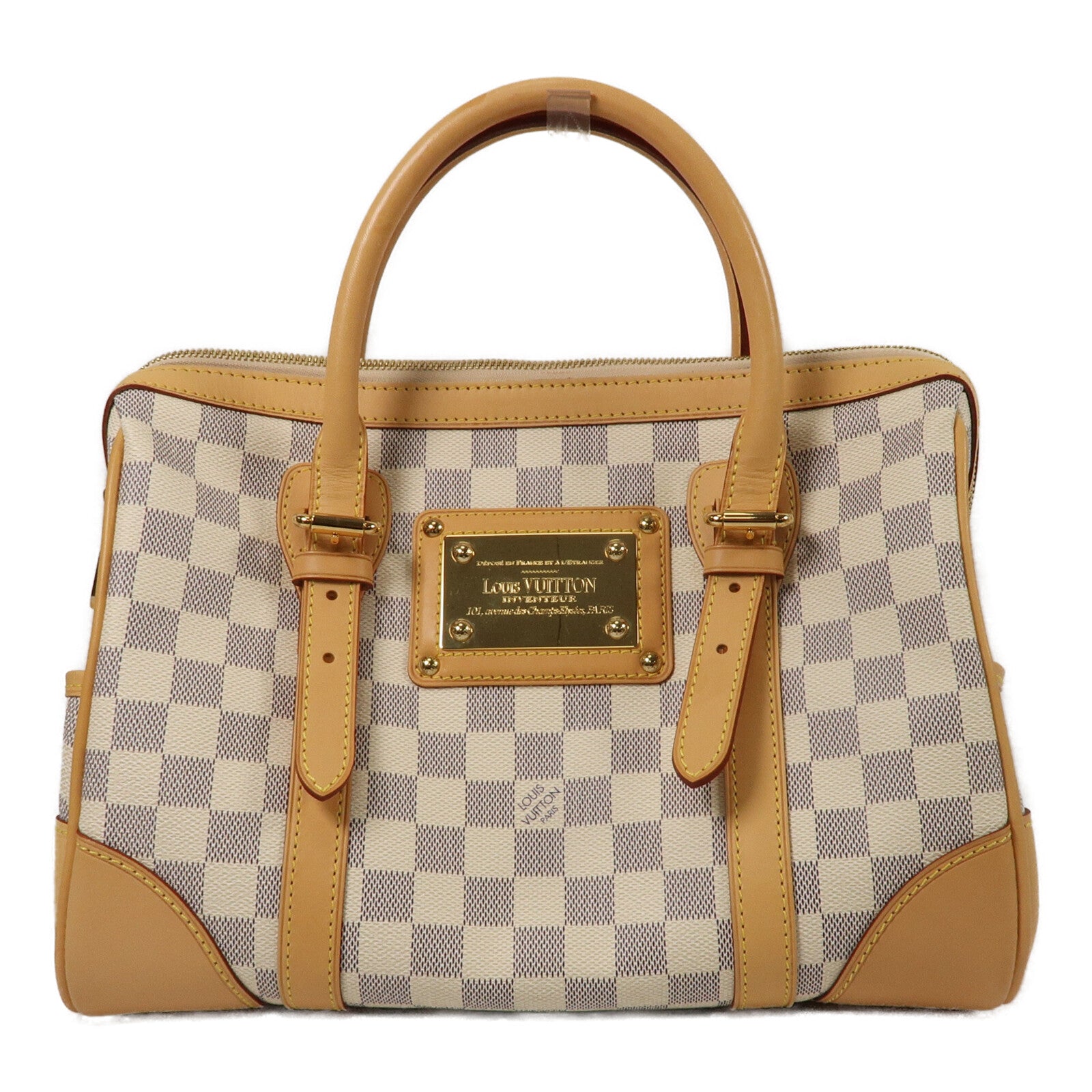 LOUIS VUITTON Damier Azur Berkeley手挽袋
