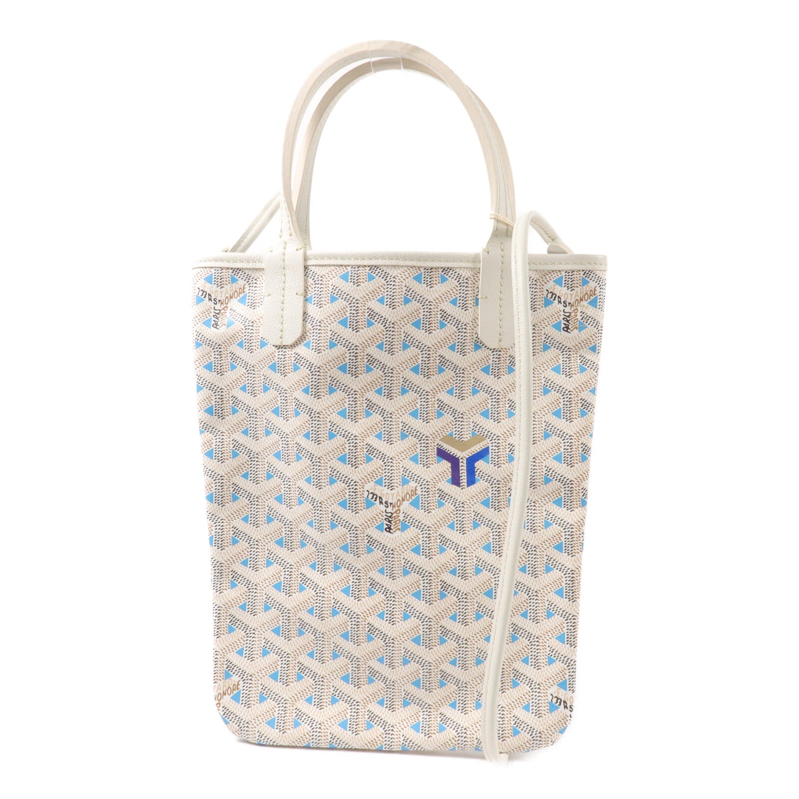GOYARD 塗層帆布Pitiers Claire-Voie PM手挽肩背兩用袋