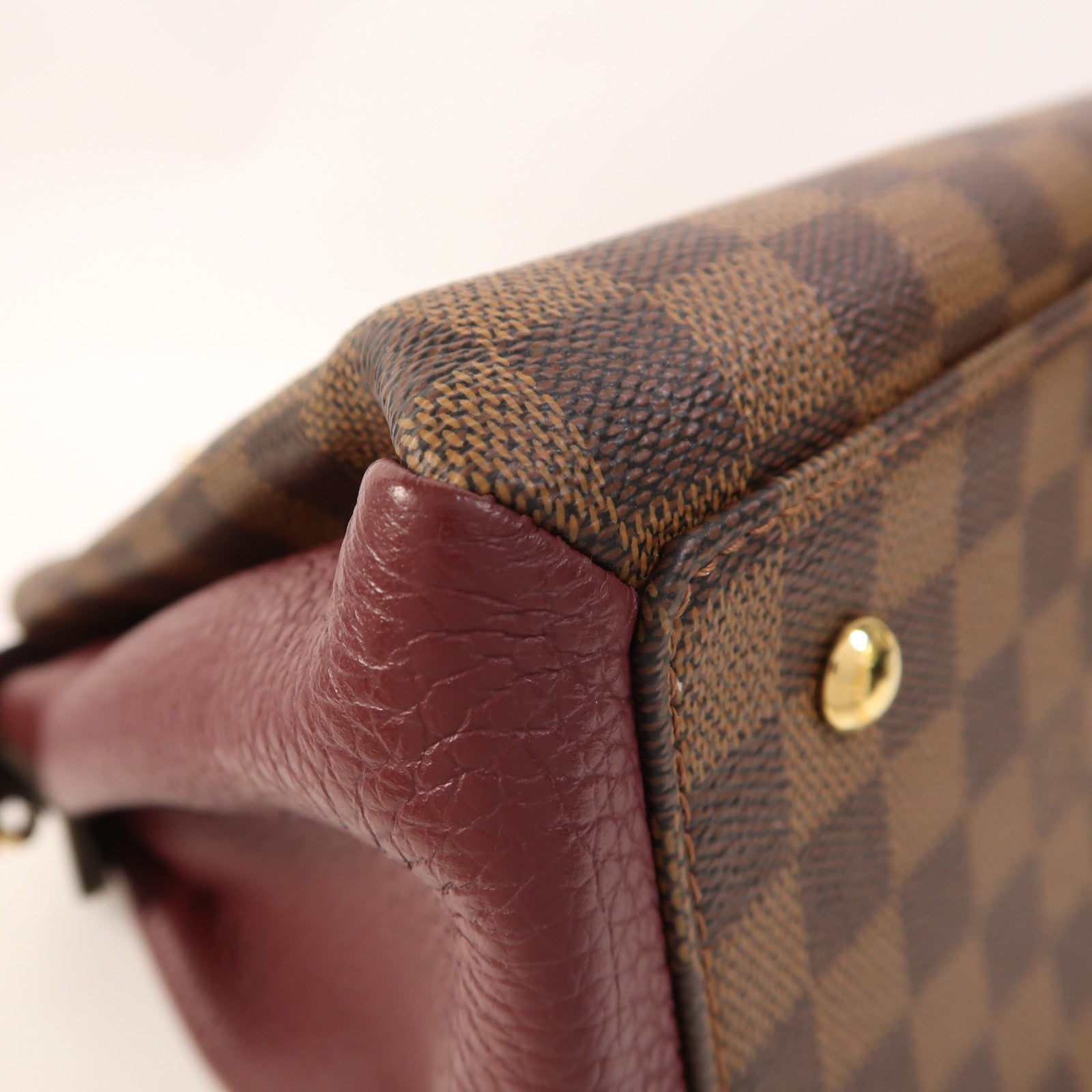 LOUIS VUITTON 【激減優惠】Damier Normandy金扣手挽肩背兩用袋