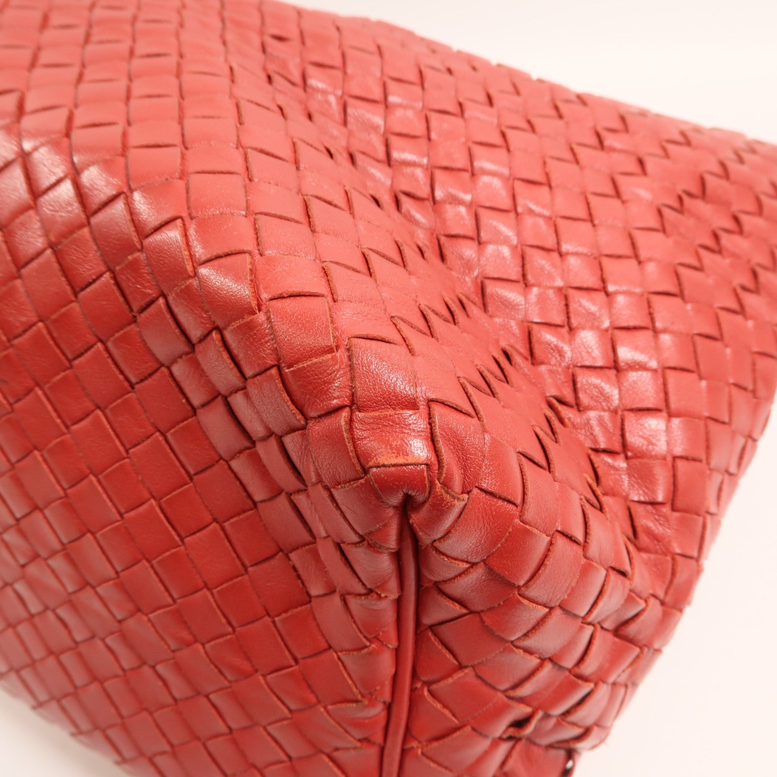 BOTTEGA VENETA 羊皮皮革Shoulder Bag銀扣肩背袋