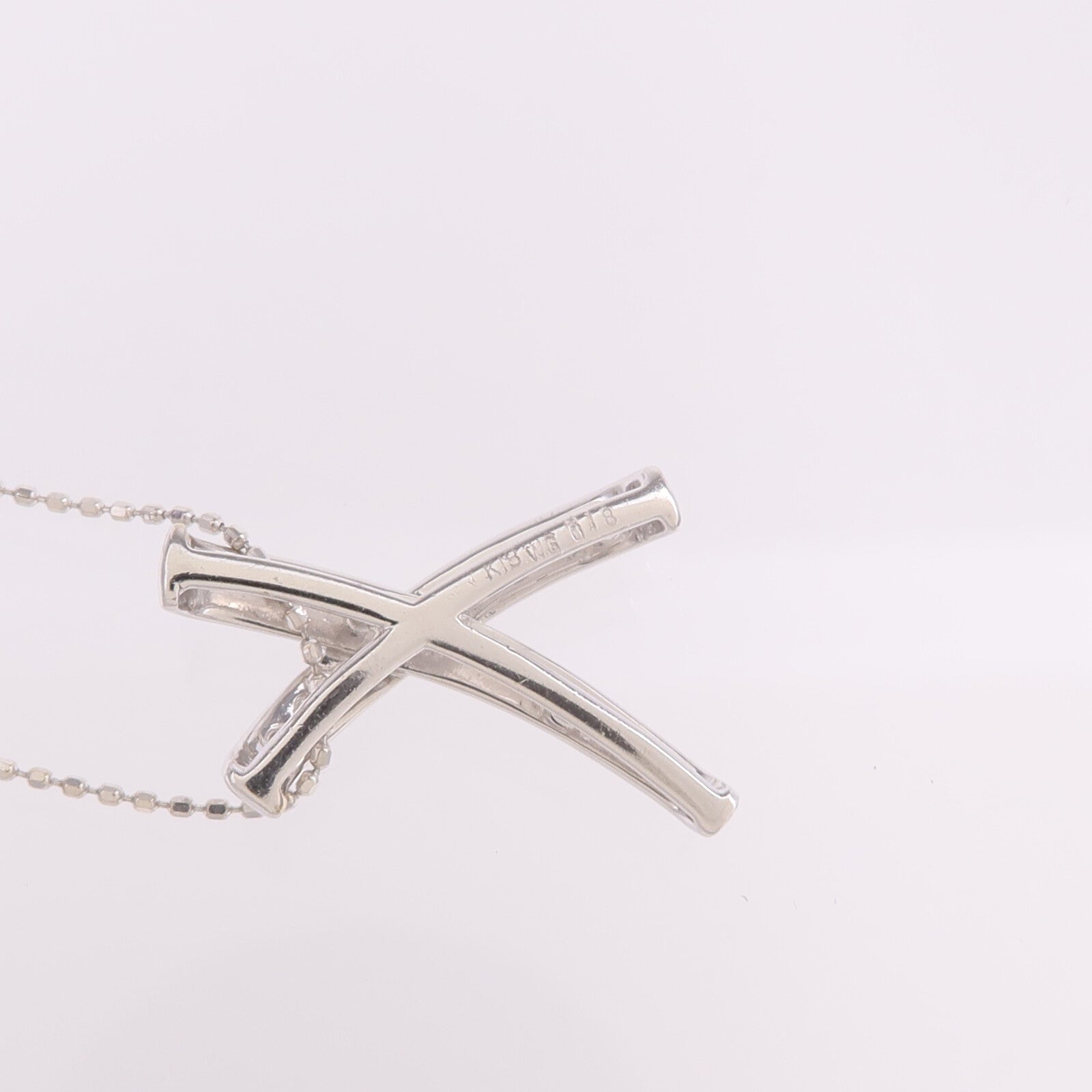 JEWELRY 18K白金Diamond Necklace鑽石項鍊