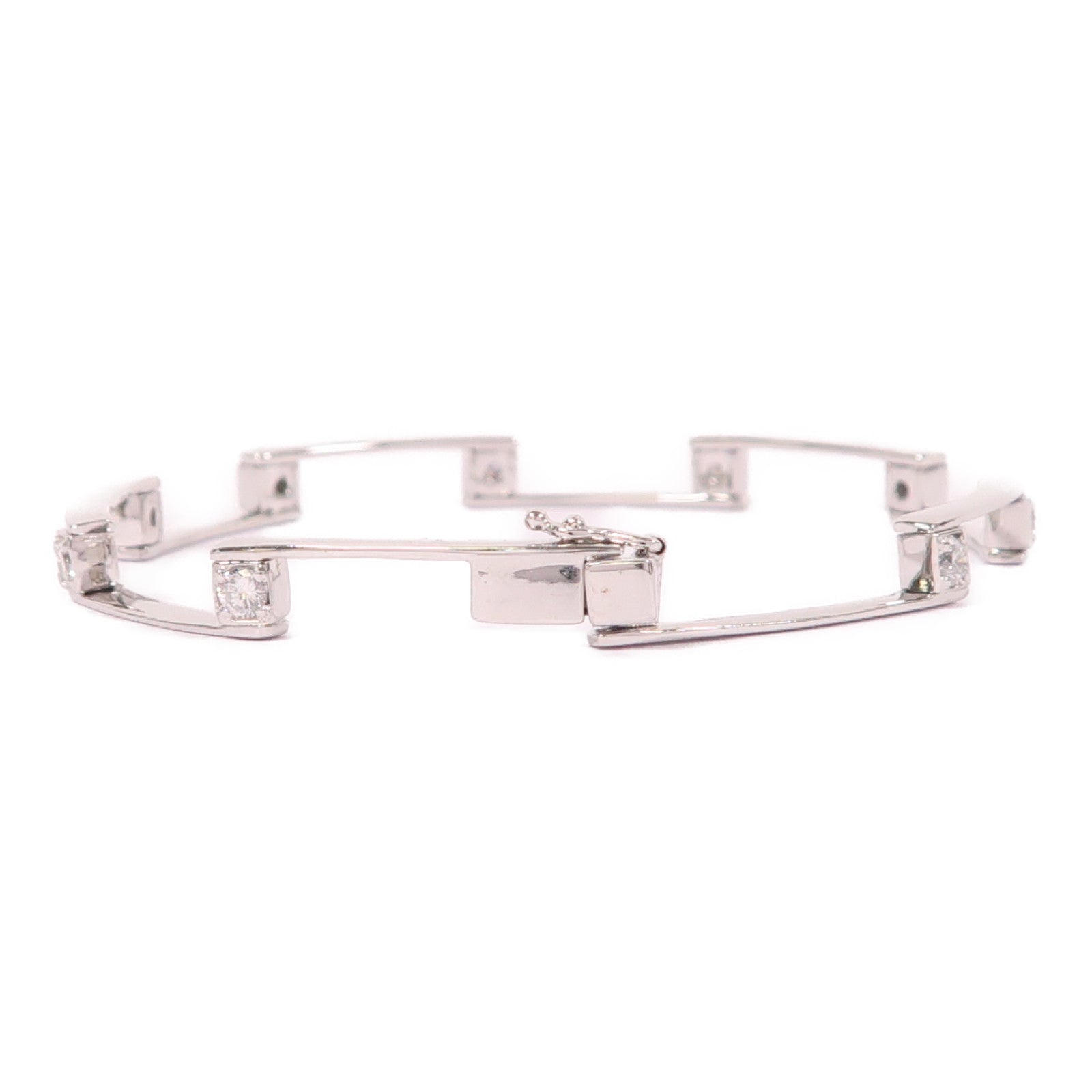 JEWELRY 18K白金Bracelet0.73ct鑽石手鏈
