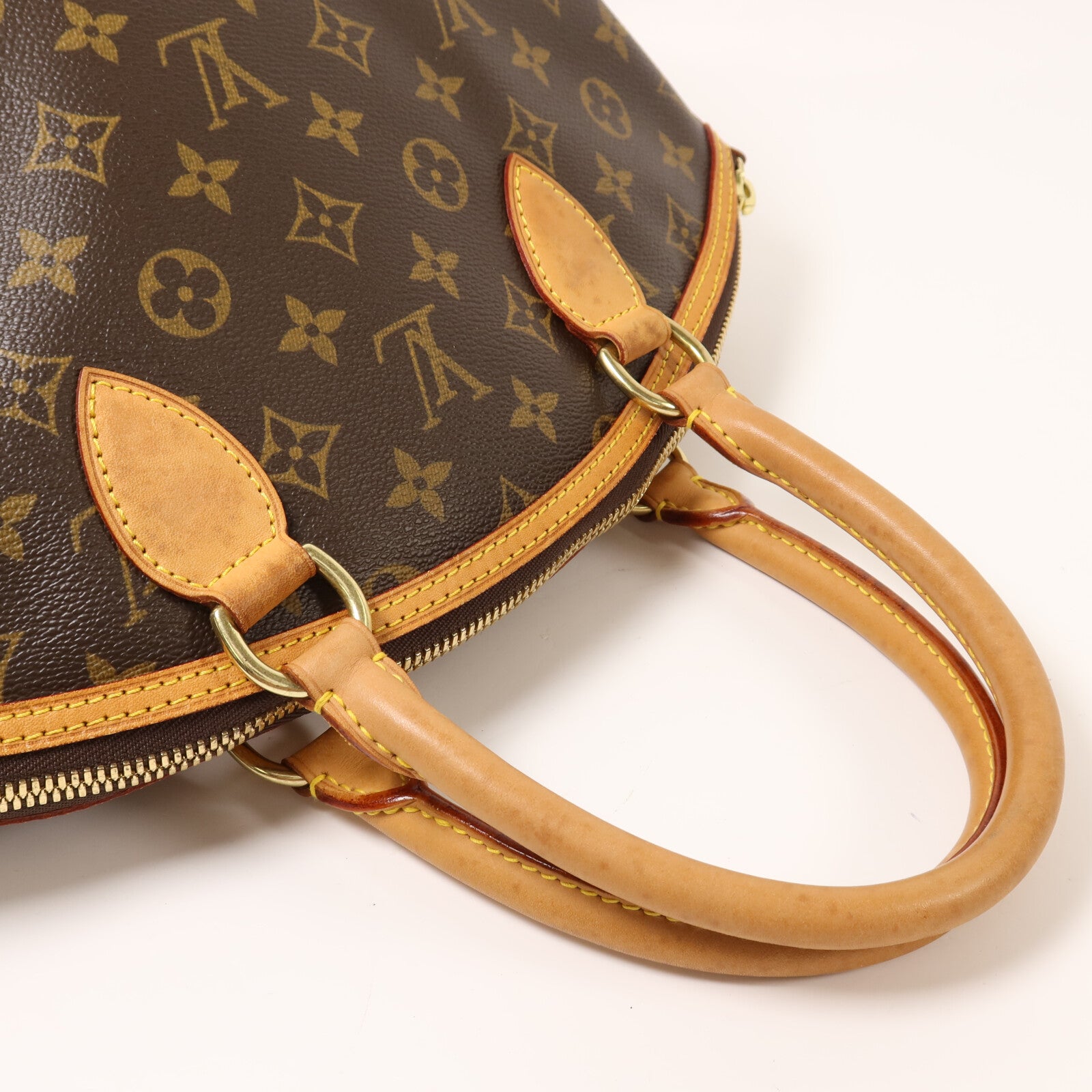 LOUIS VUITTON Monogram Lockit金扣手挽袋