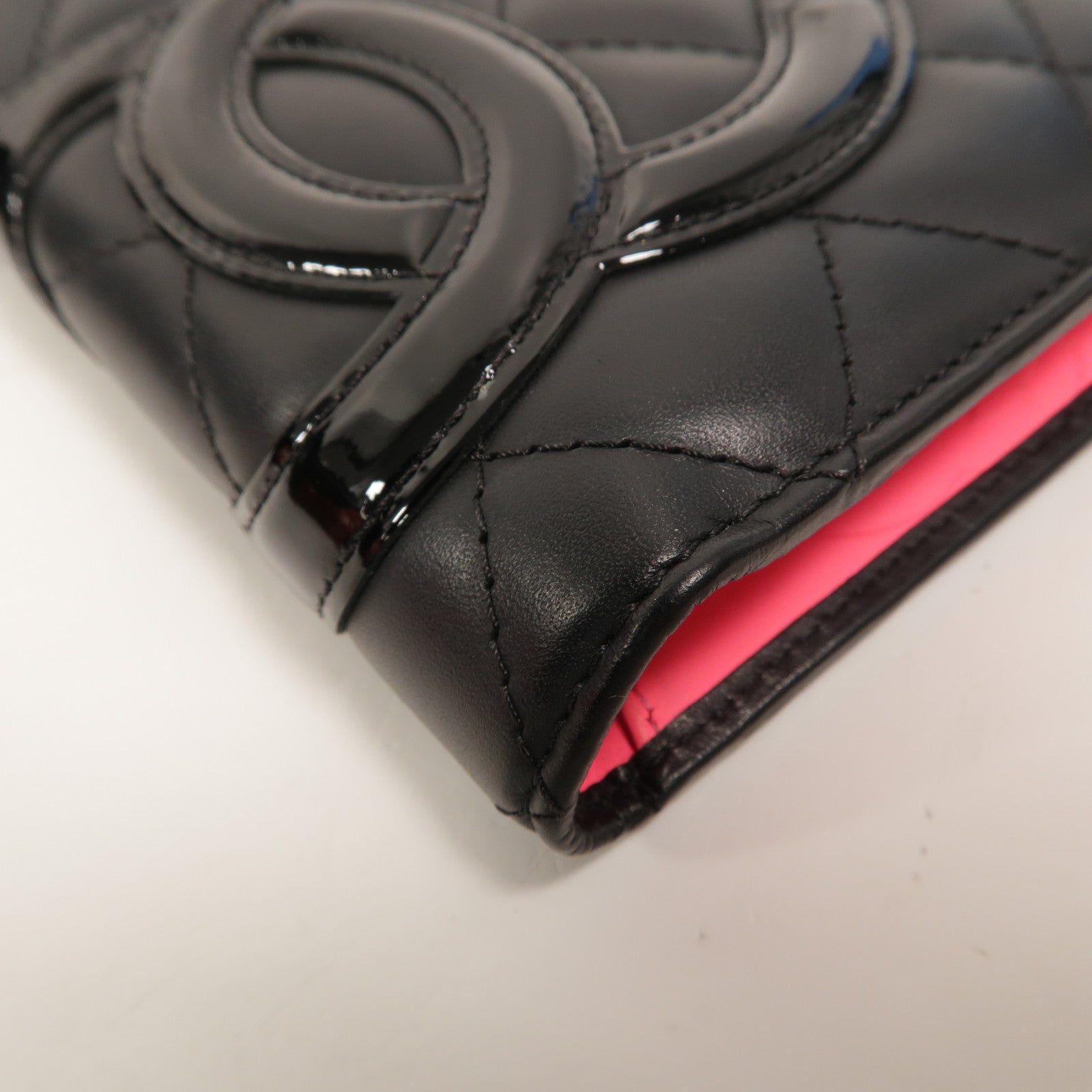 CHANEL 牛皮皮革Cambon Long Wallet長錢包