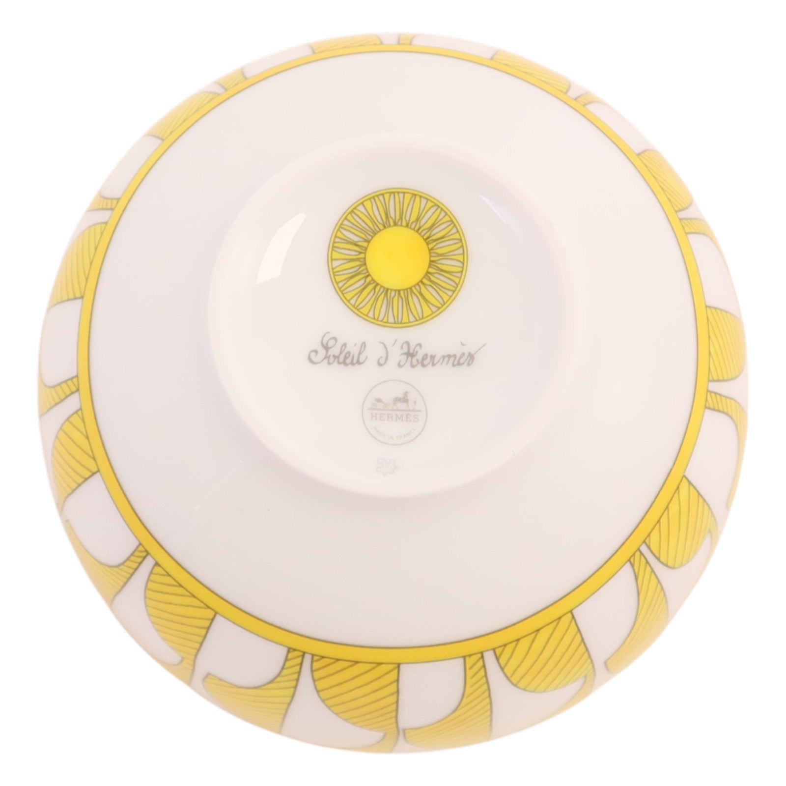 HERMES 陶瓷Soleil d'Hermes Medium Model Bowl陶瓷碗