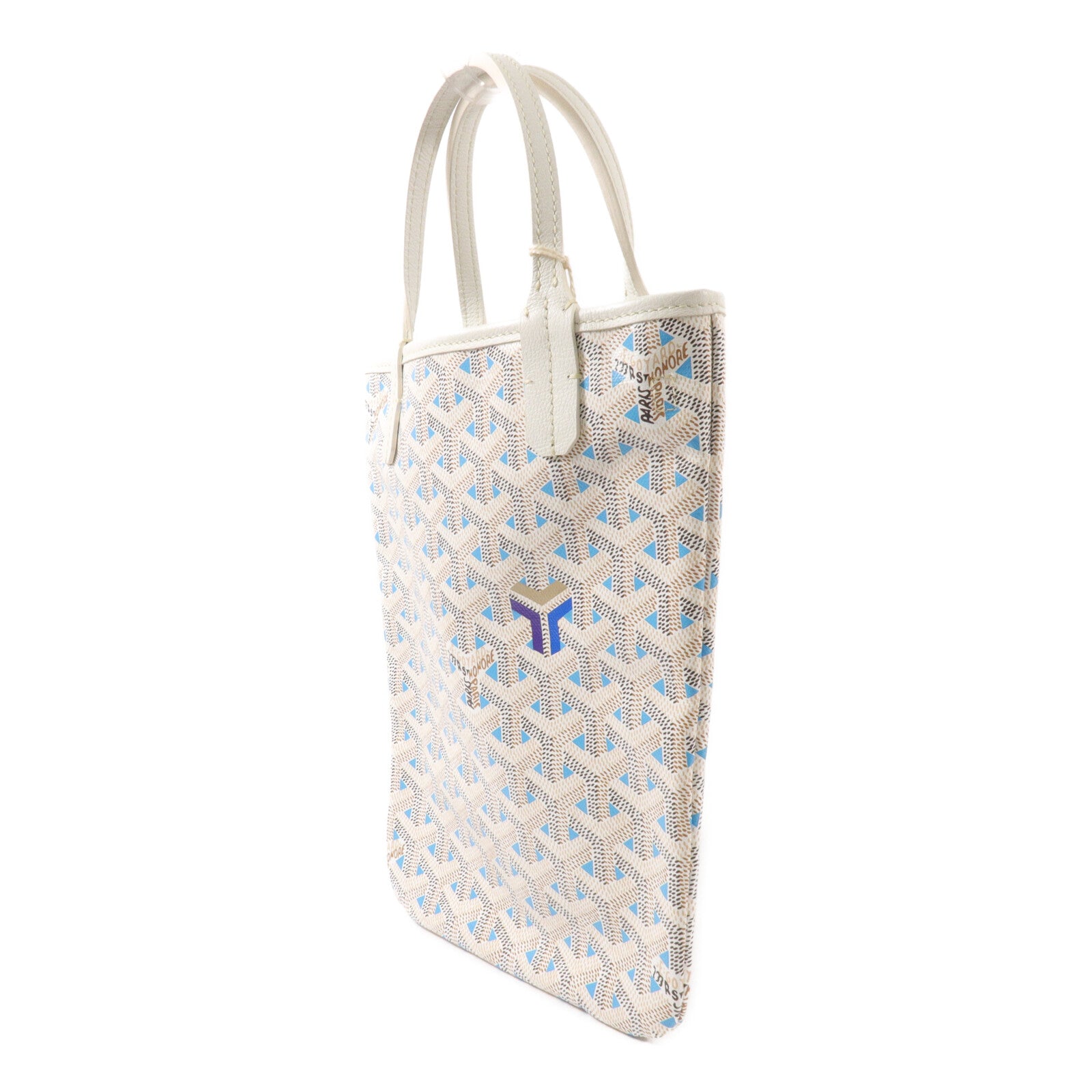 GOYARD 塗層帆布Pitiers Claire-Voie PM手挽肩背兩用袋