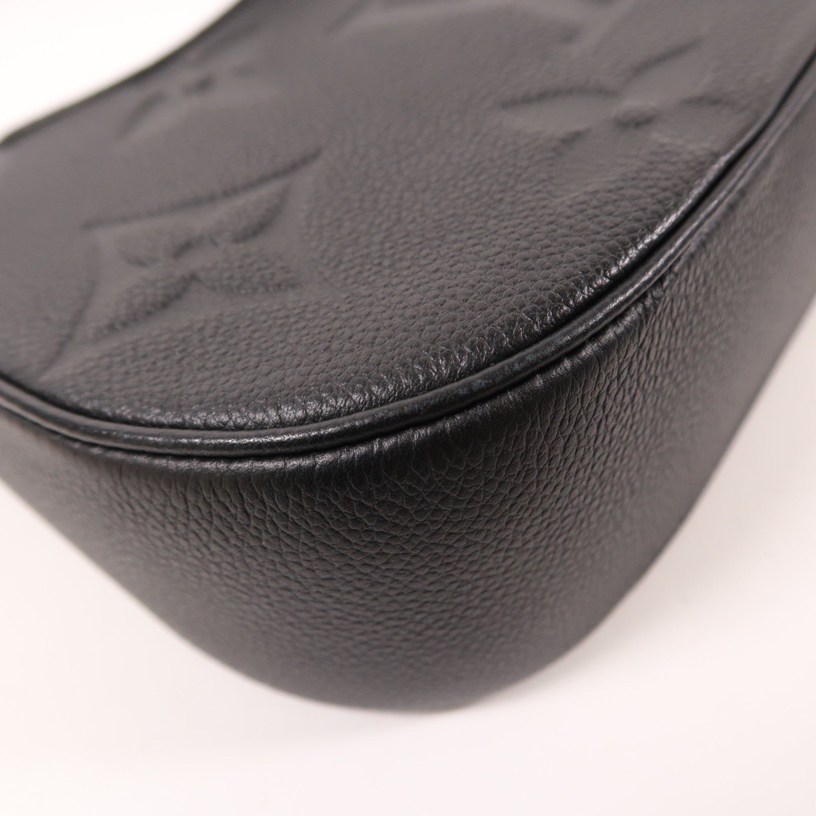 LOUIS VUITTON Monogram Empreinte Bagatelle金扣手挽肩背兩用袋