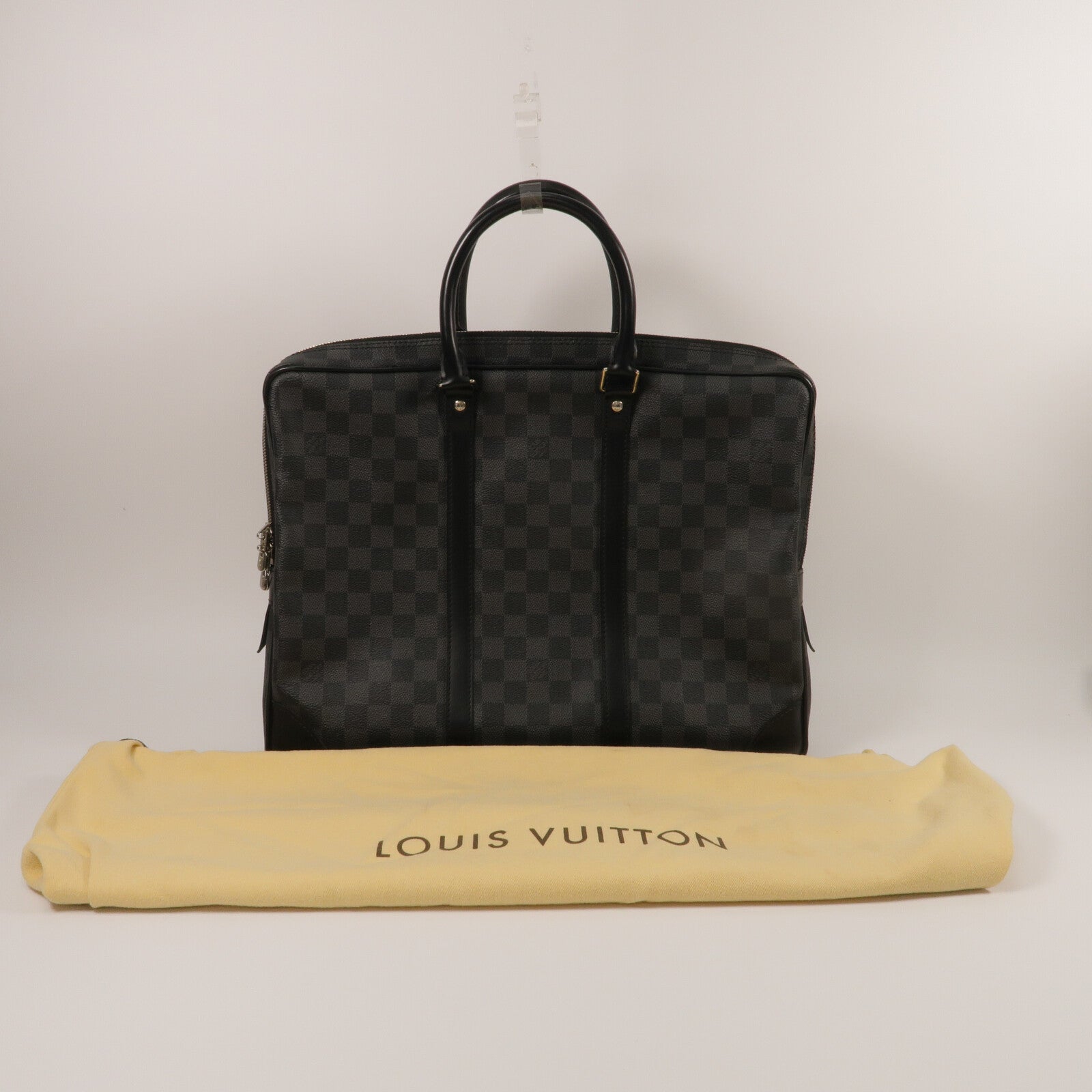 LOUIS VUITTON Damier Porte Documents Voyage手挽袋