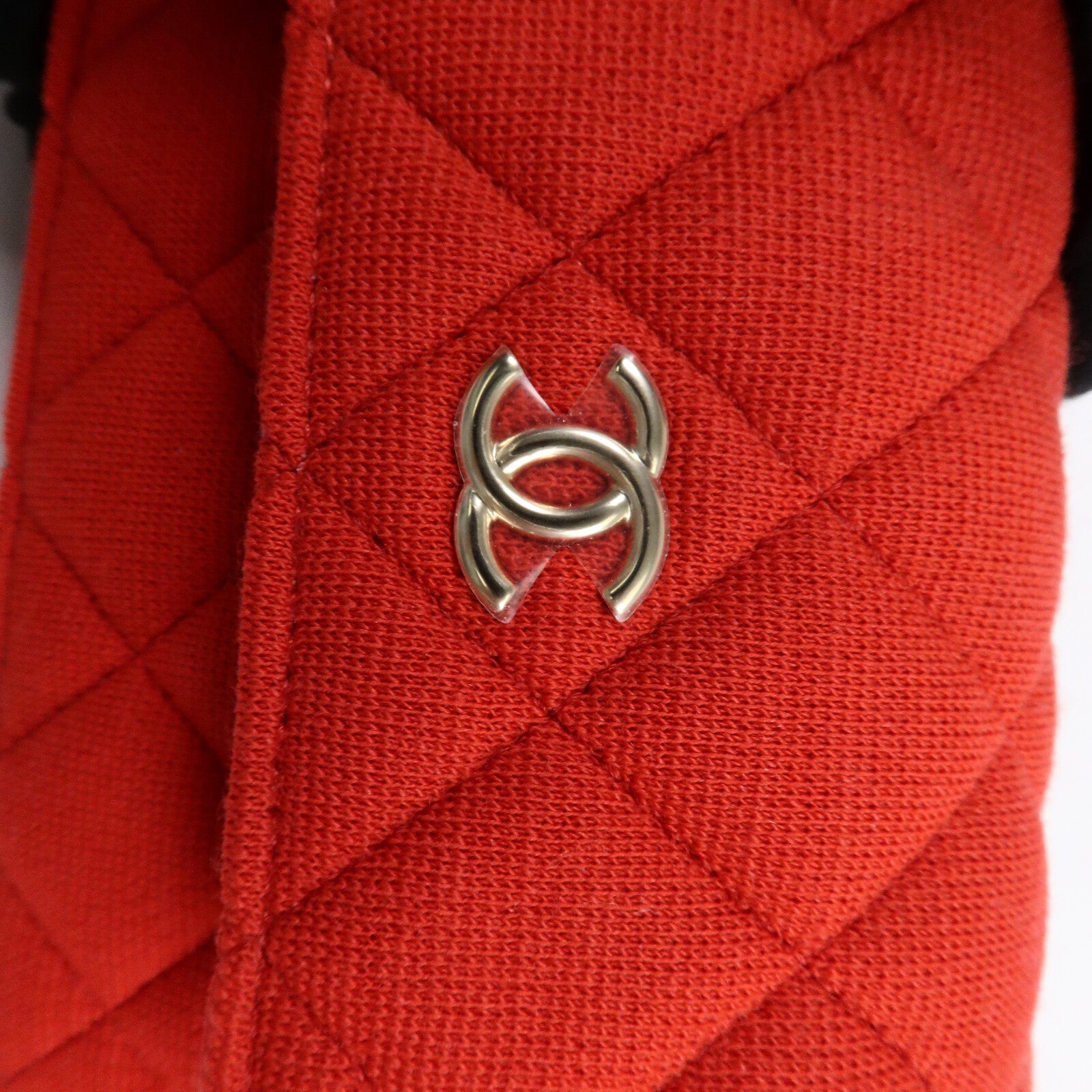 CHANEL Jersey Fabric Mini Flap Clutch With Chain鏈帶肩背袋