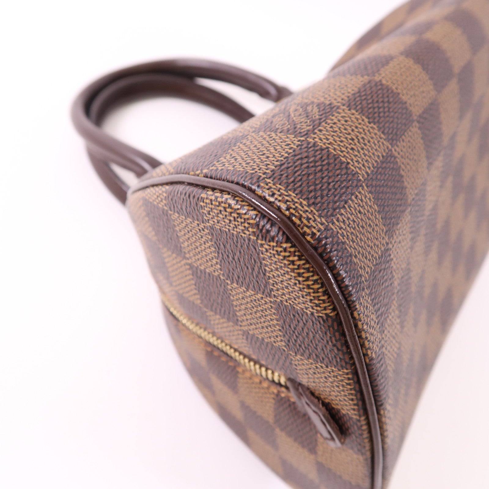 LOUIS VUITTON Damier Rivera Mini金扣手挽袋