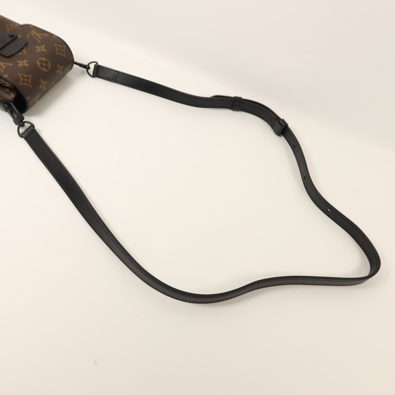 LOUIS VUITTON Monogram Macassar S-Lock肩背袋