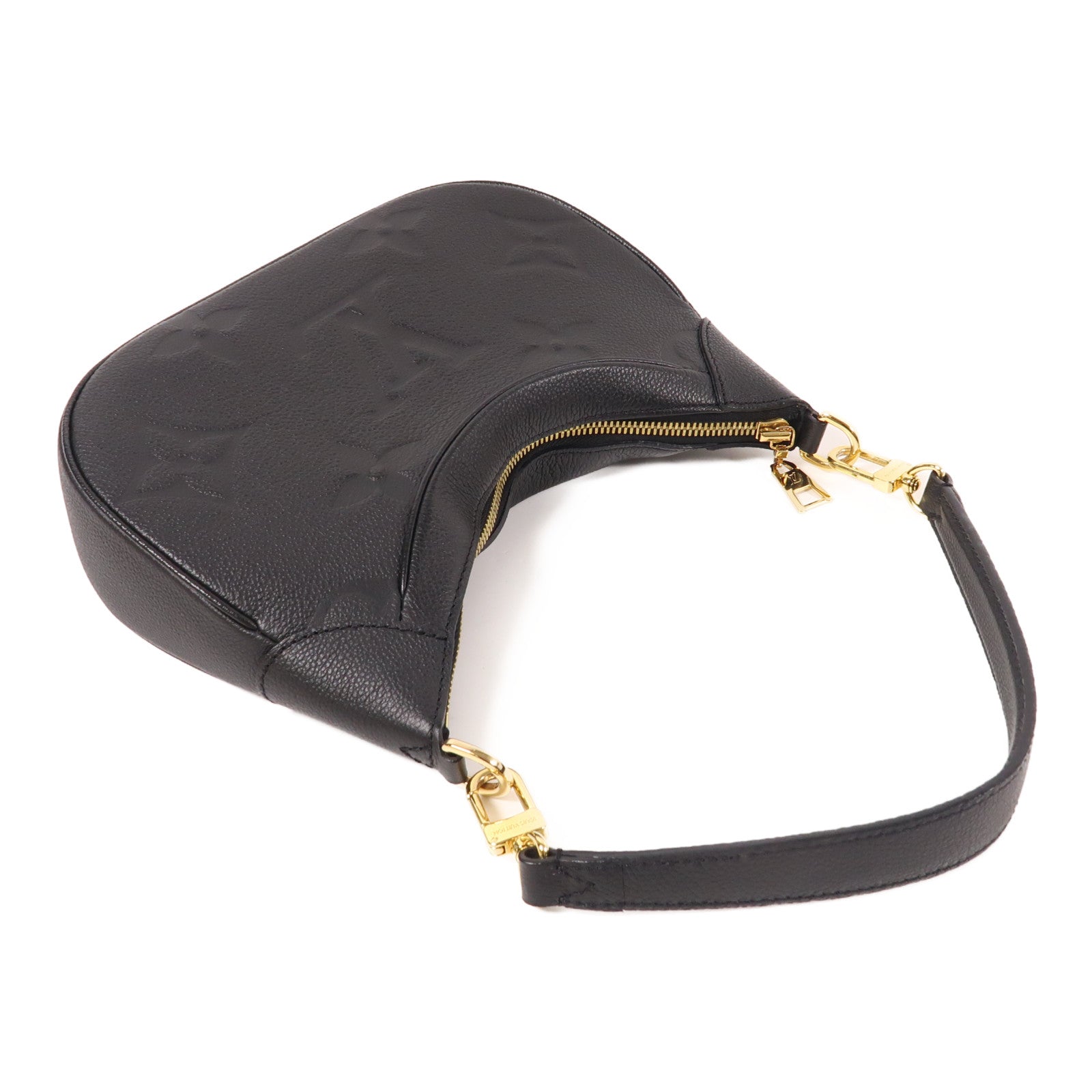 LOUIS VUITTON Monogram Empreinte Bagatelle金扣手挽肩背兩用袋